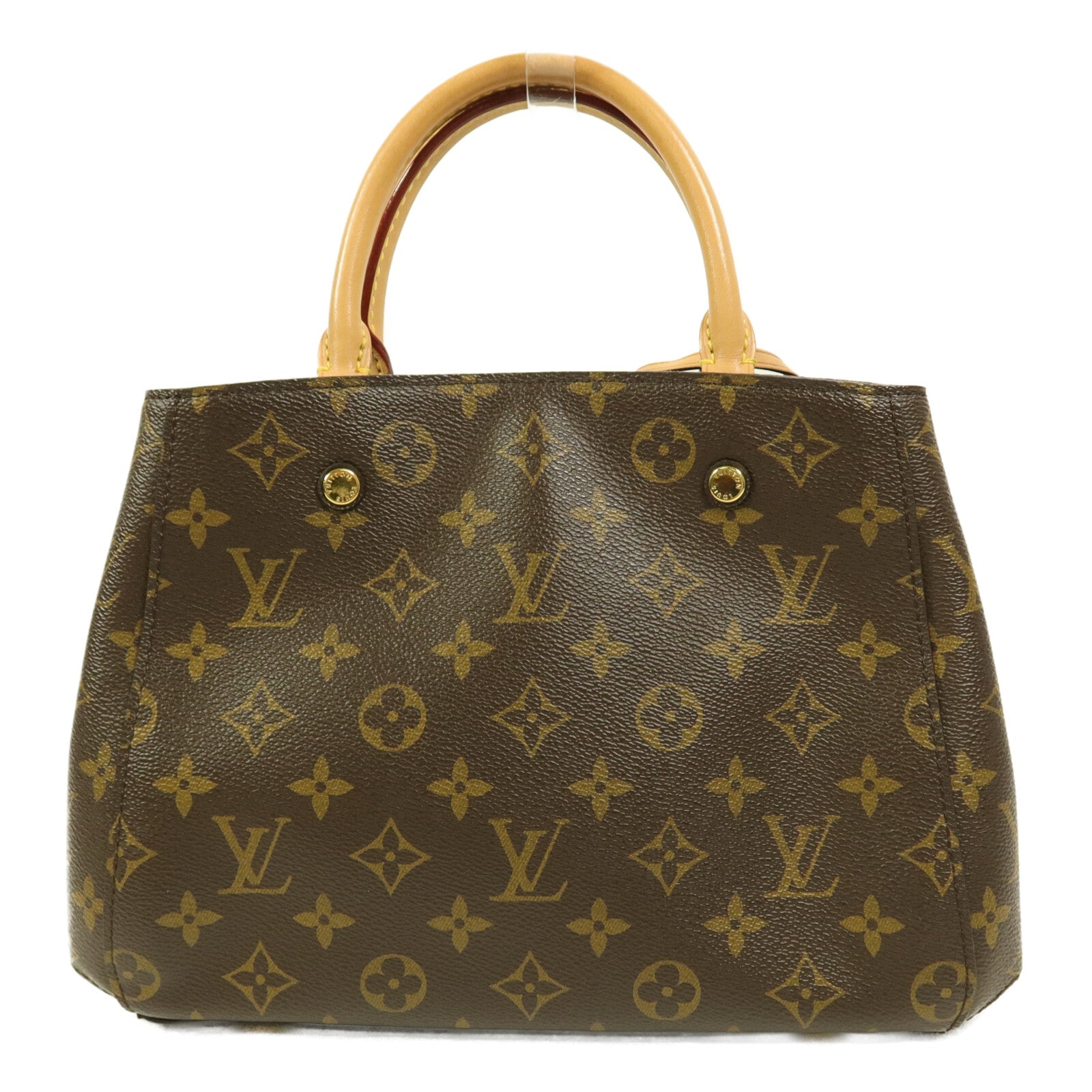 LOUIS VUITTON Montaigne M41055 2-Way Bag Coated Canvas 2