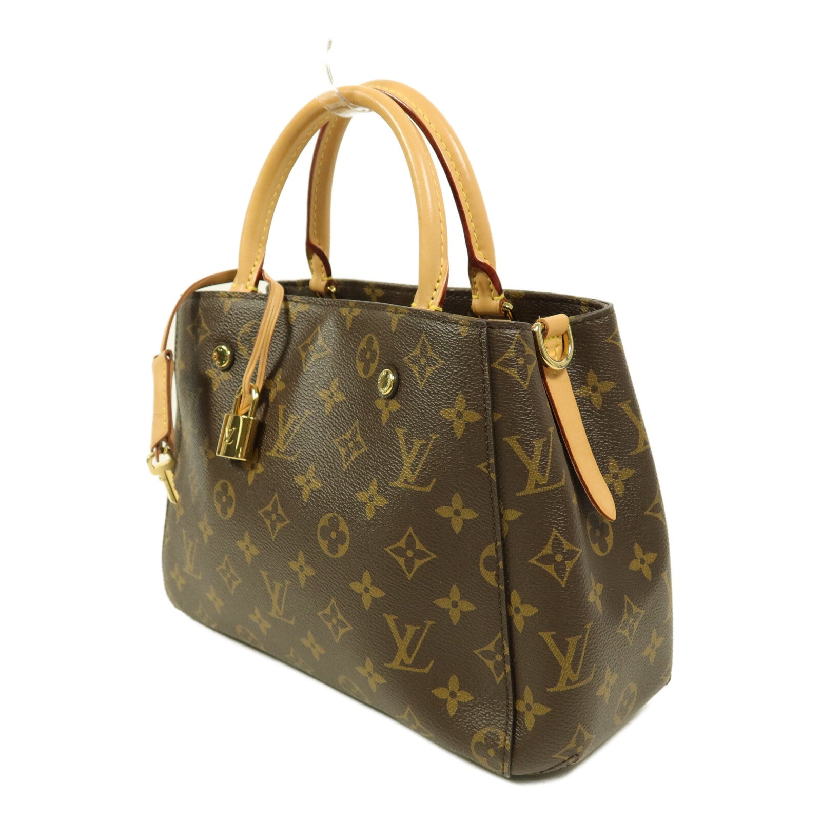 LOUIS VUITTON Montaigne M41055 2-Way Bag Coated Canvas 3