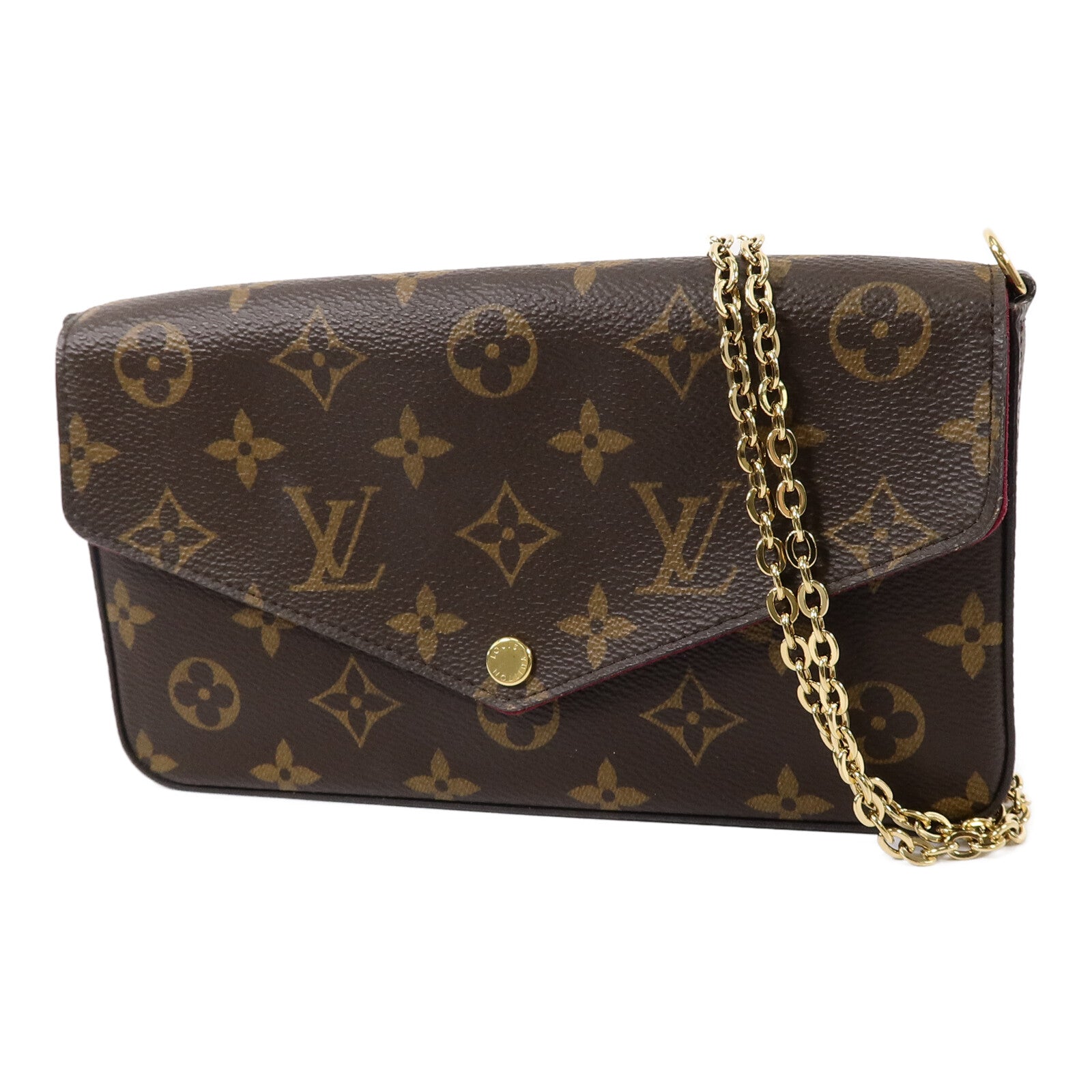 LOUIS VUITTON Felicie M81896 Shoulder Bag Coated Canvas 3