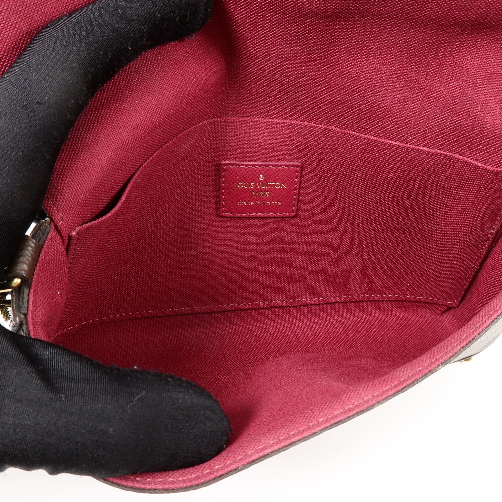 LOUIS VUITTON Felicie M81896 Shoulder Bag Coated Canvas 5