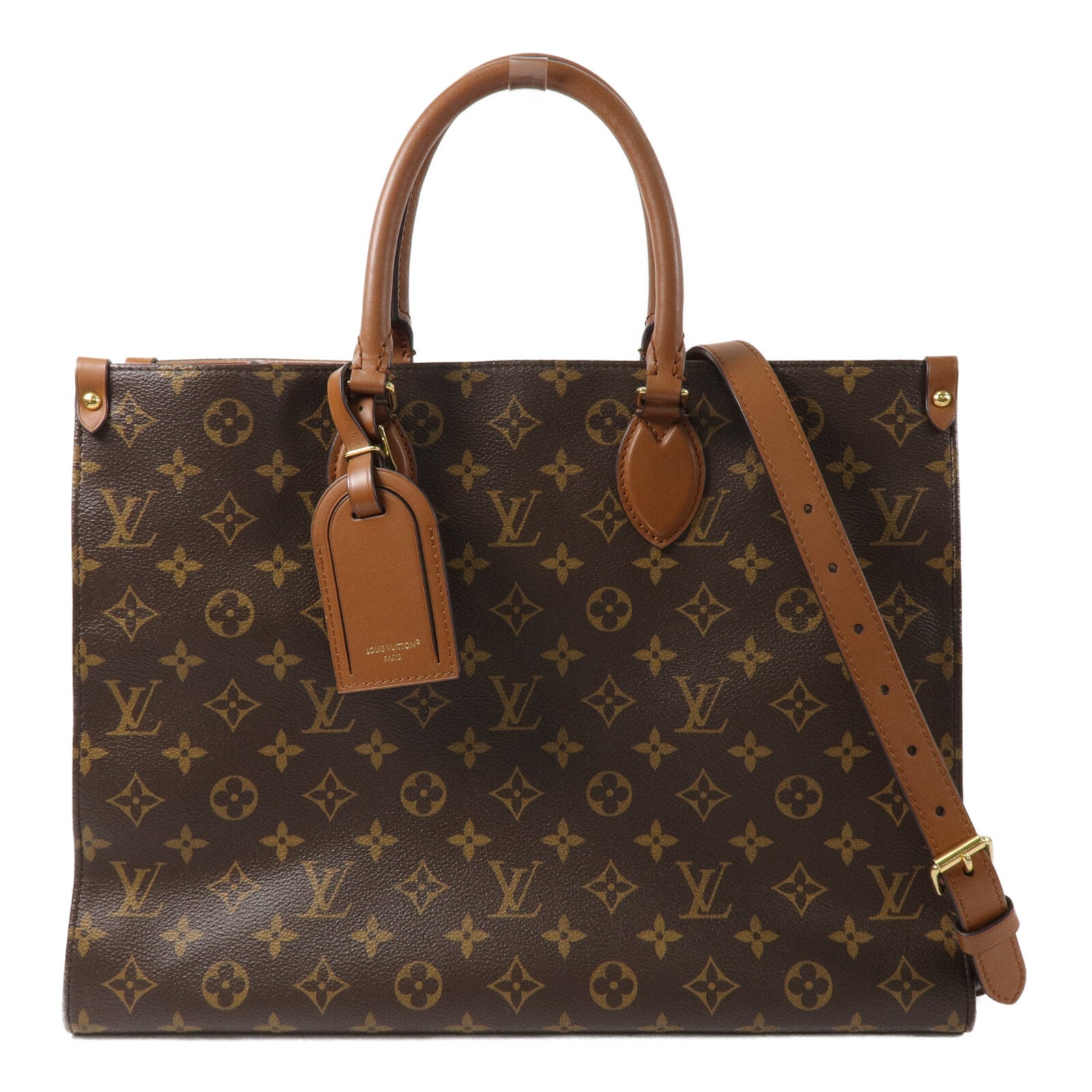 LOUIS VUITTON OnTheGo M14235 2-Way Bag Coated Canvas