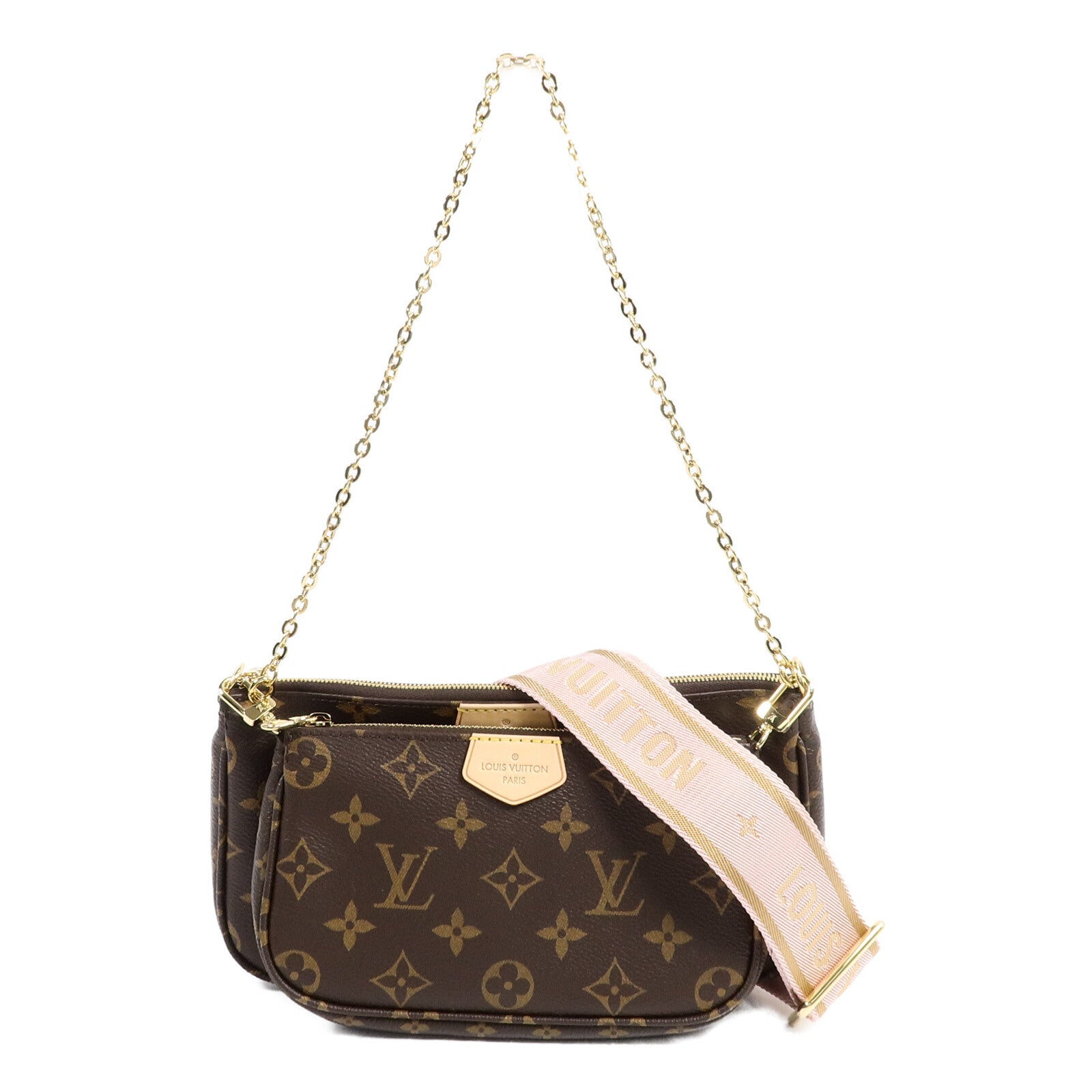 LOUIS VUITTON Multi Pochette M44840 2-Way Bag Coated Canvas