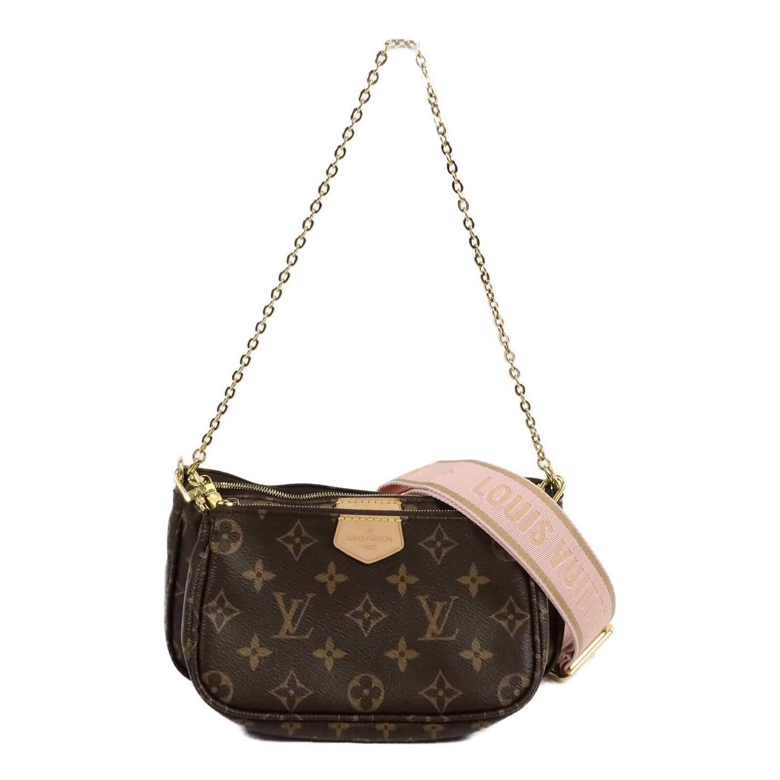 LOUIS VUITTON Multi Pochette M44840 2-Way Bag Coated Canvas