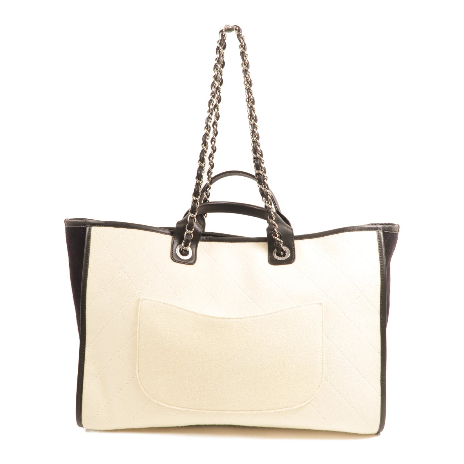 LOUIS VUITTON Deauville Deauville 2-Way Bag wool 2