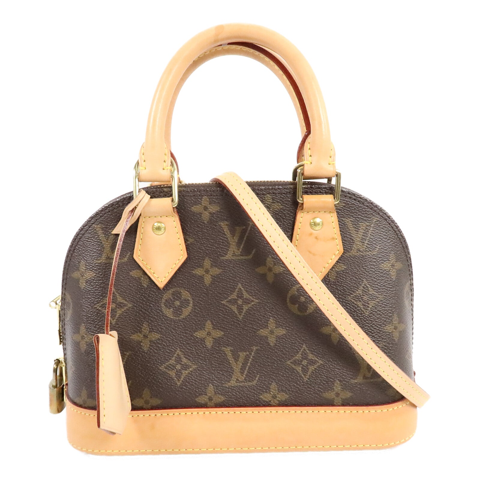 LOUIS VUITTON Alma M46990 2-Way Bag Coated Canvas