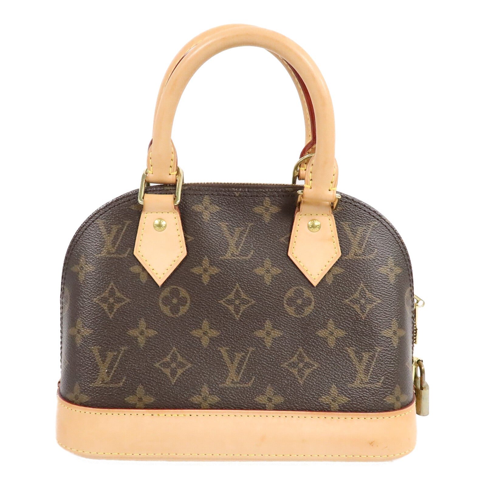 LOUIS VUITTON Alma M46990 2-Way Bag Coated Canvas 2