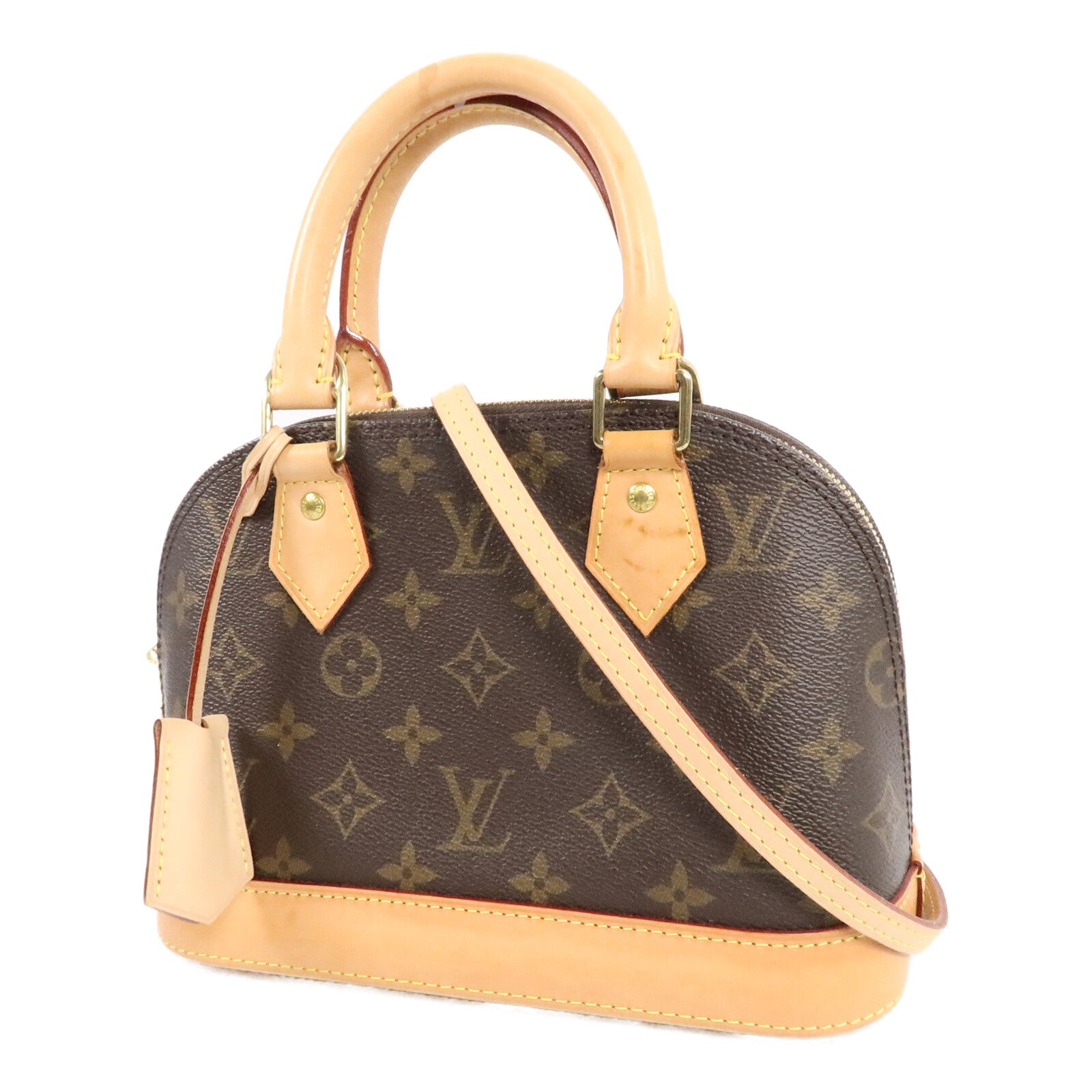 LOUIS VUITTON Alma M46990 2-Way Bag Coated Canvas 3