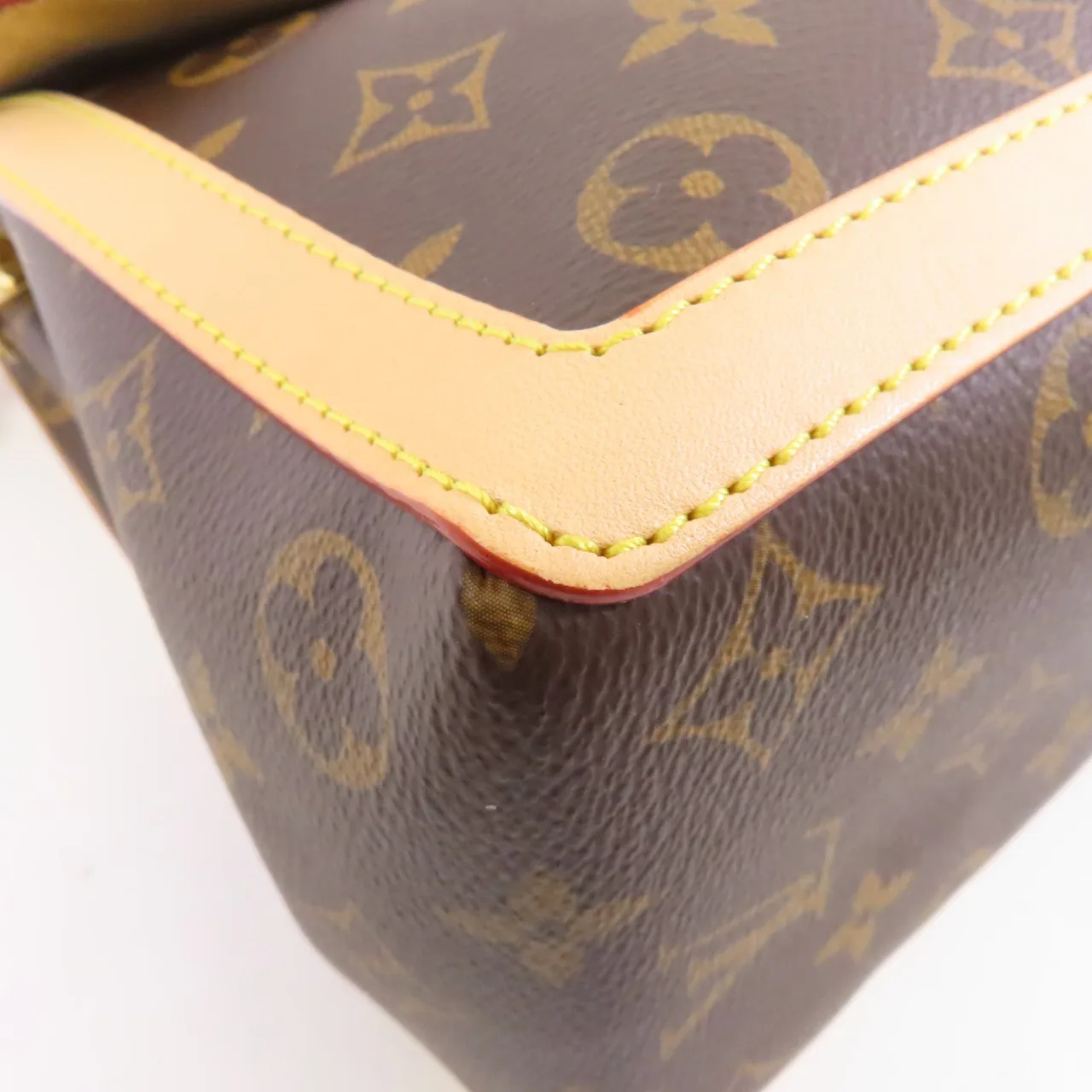 LOUIS VUITTON Dauphine M47149 兩用包 塗層帆布 棕色 塗層帆布 新品同様 - 縮圖 12