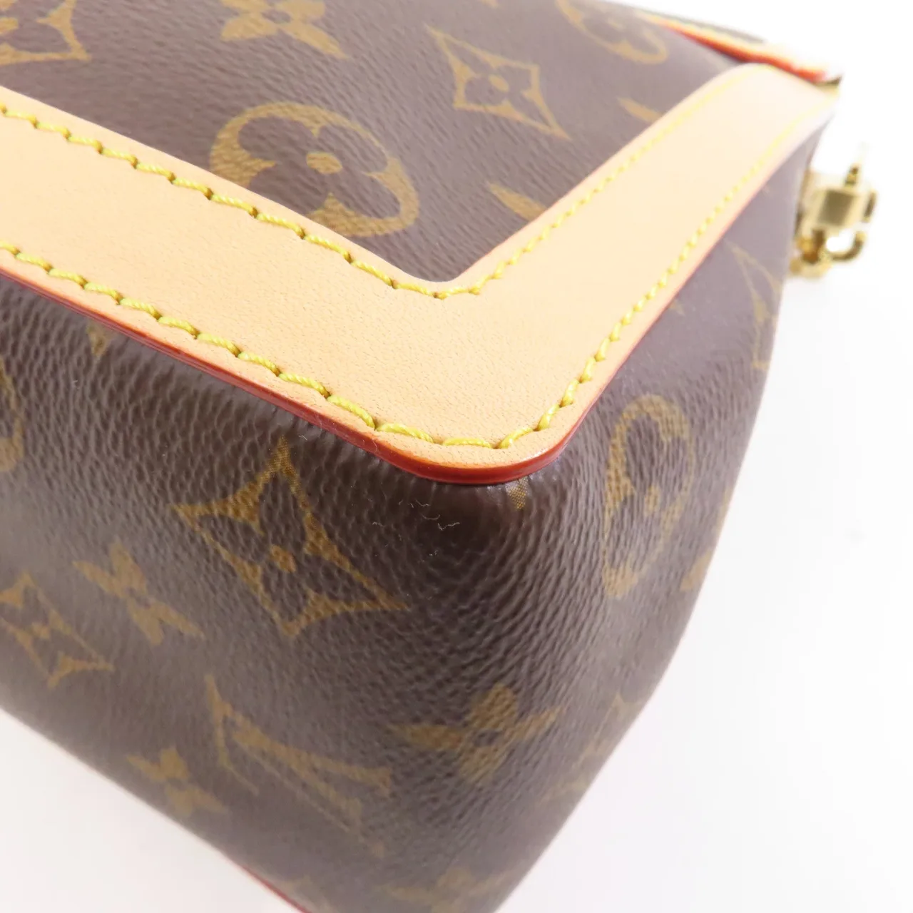 LOUIS VUITTON Dauphine M47149 兩用包 塗層帆布 棕色 塗層帆布 新品同様 - 縮圖 13