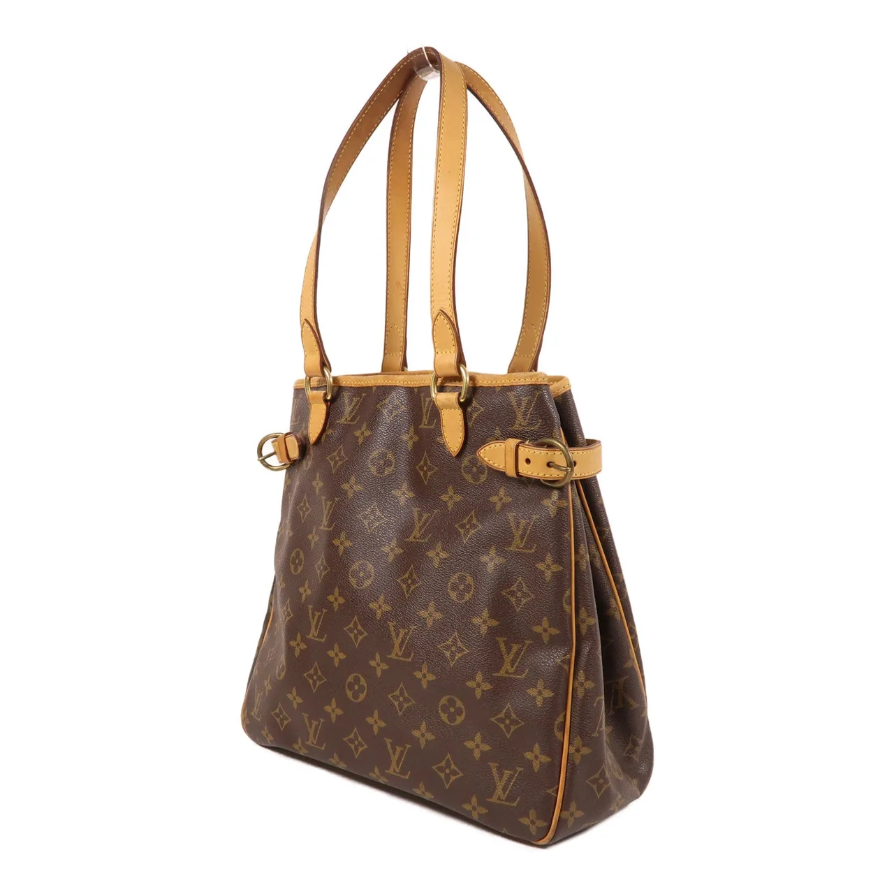 LOUIS VUITTON Batignolles M51153 肩背包 塗層帆布 棕色 塗層帆布 中古品B - 縮圖 3