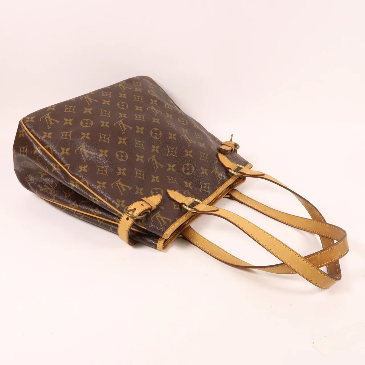 LOUIS VUITTON Batignolles M51153 肩背包 塗層帆布 棕色 塗層帆布 中古品B - 縮圖 8