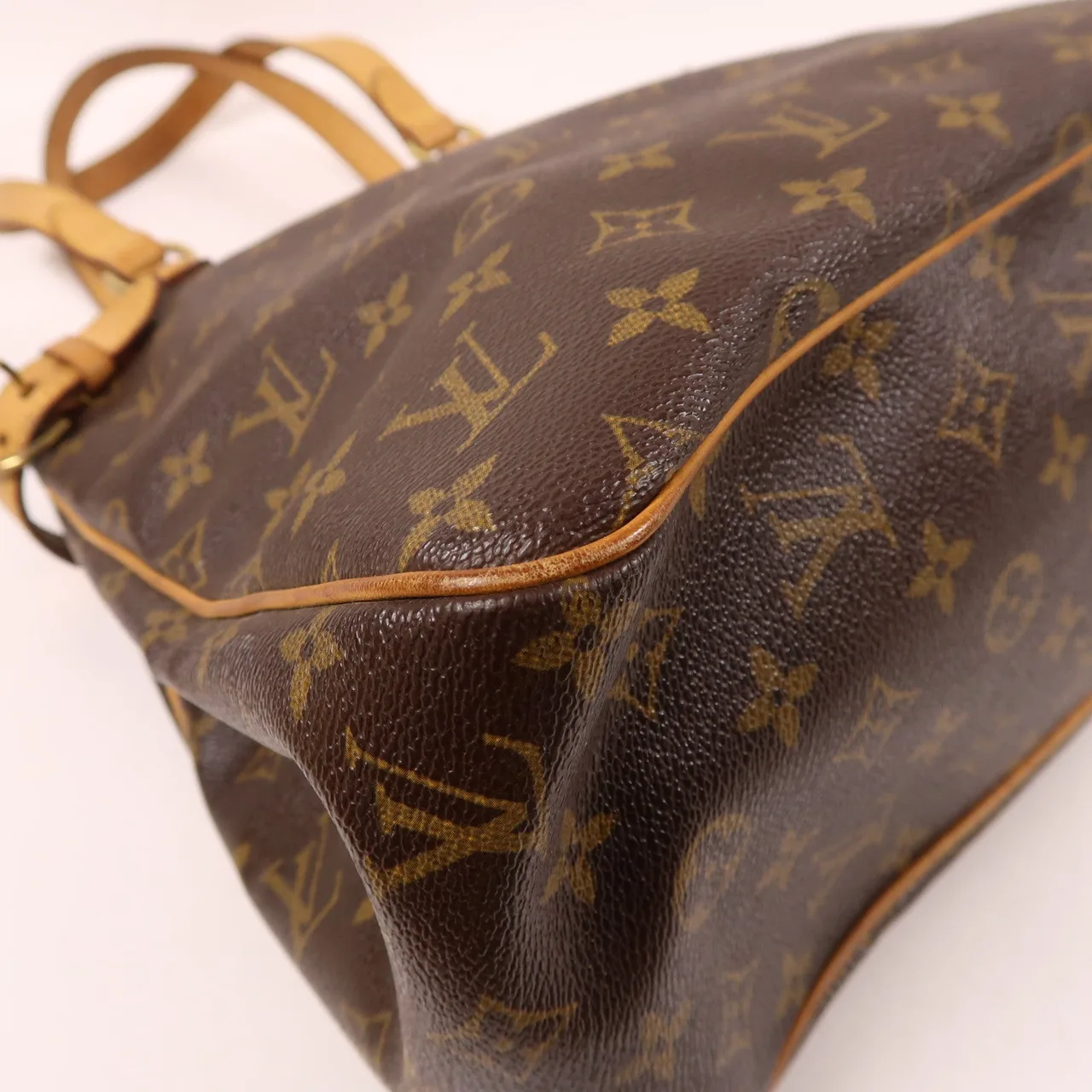 LOUIS VUITTON Batignolles M51153 肩背包 塗層帆布 棕色 塗層帆布 中古品B - 縮圖 11