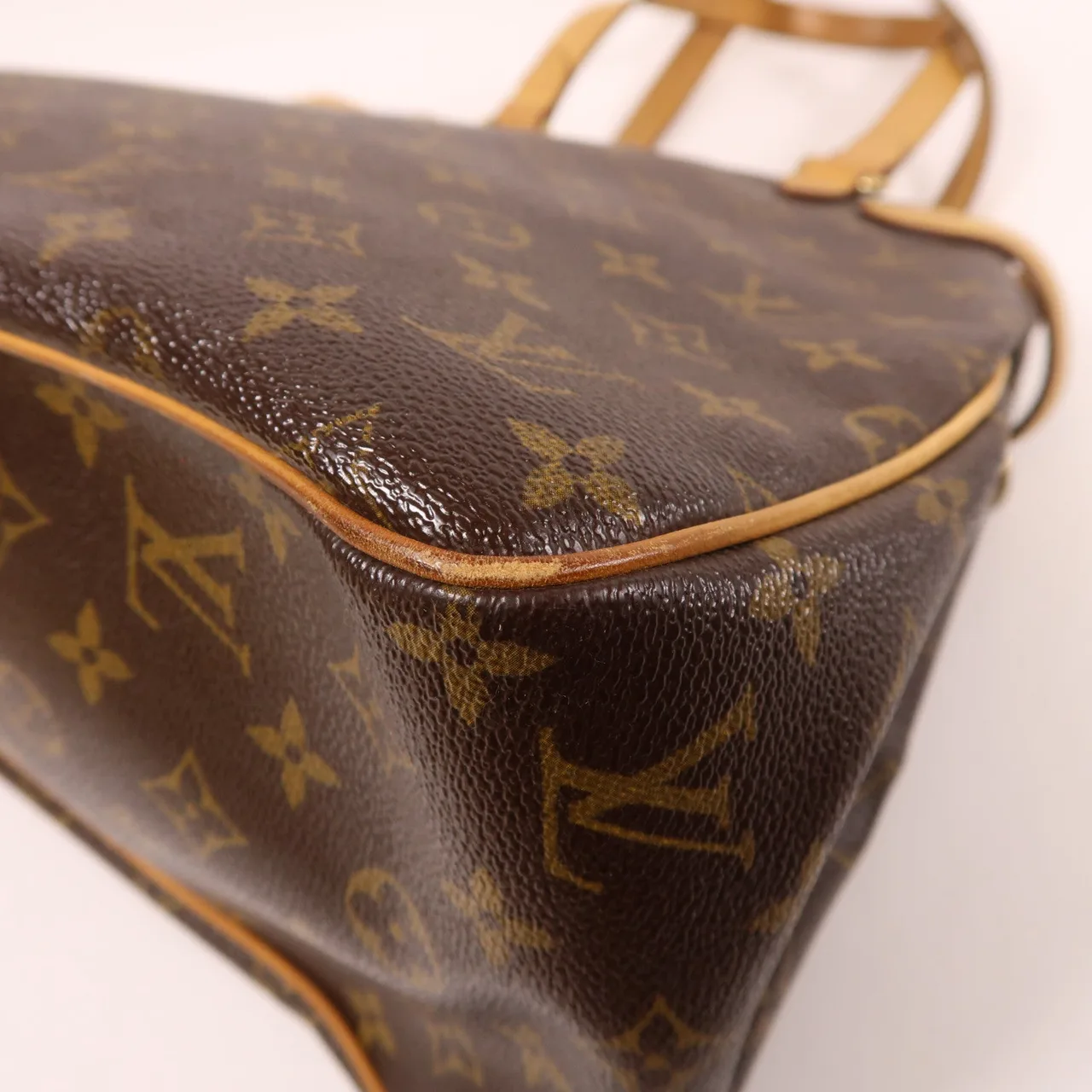 LOUIS VUITTON Batignolles M51153 肩背包 塗層帆布 棕色 塗層帆布 中古品B - 縮圖 12