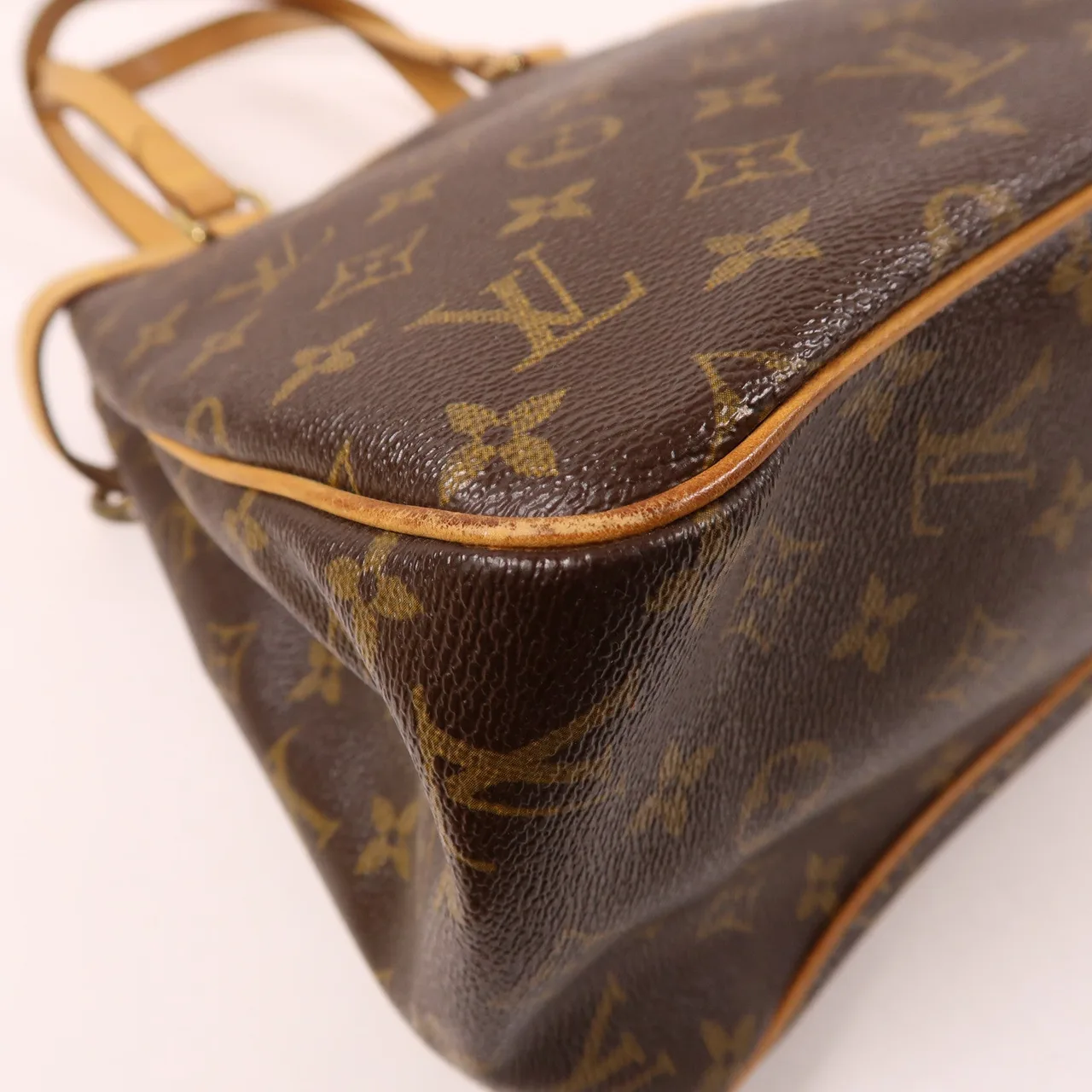 LOUIS VUITTON Batignolles M51153 肩背包 塗層帆布 棕色 塗層帆布 中古品B - 縮圖 13