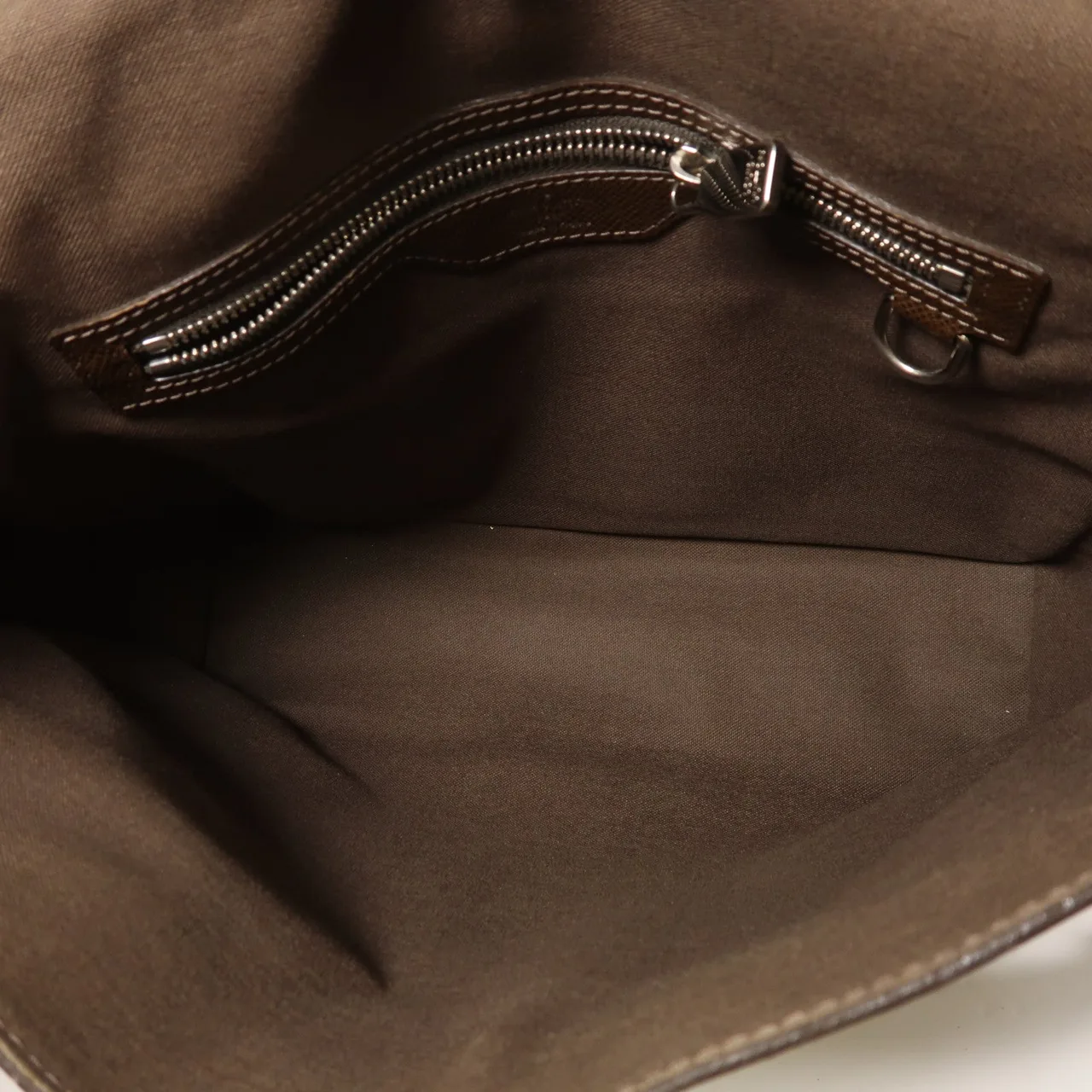 LOUIS VUITTON Roman M32778 肩背包 牛皮 棕色 牛皮 中古品C - 縮圖 5