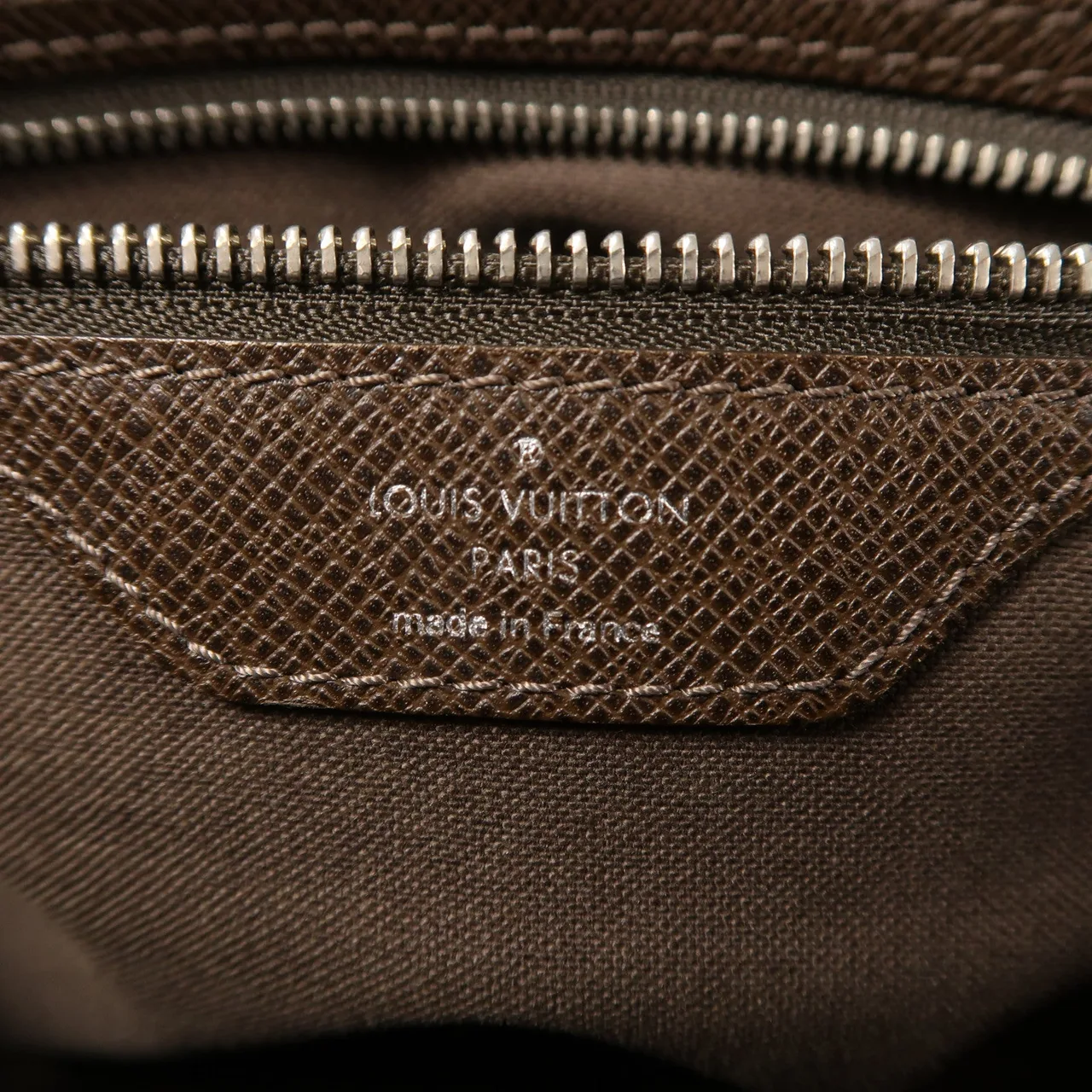 LOUIS VUITTON Roman M32778 肩背包 牛皮 棕色 牛皮 中古品C - 縮圖 6