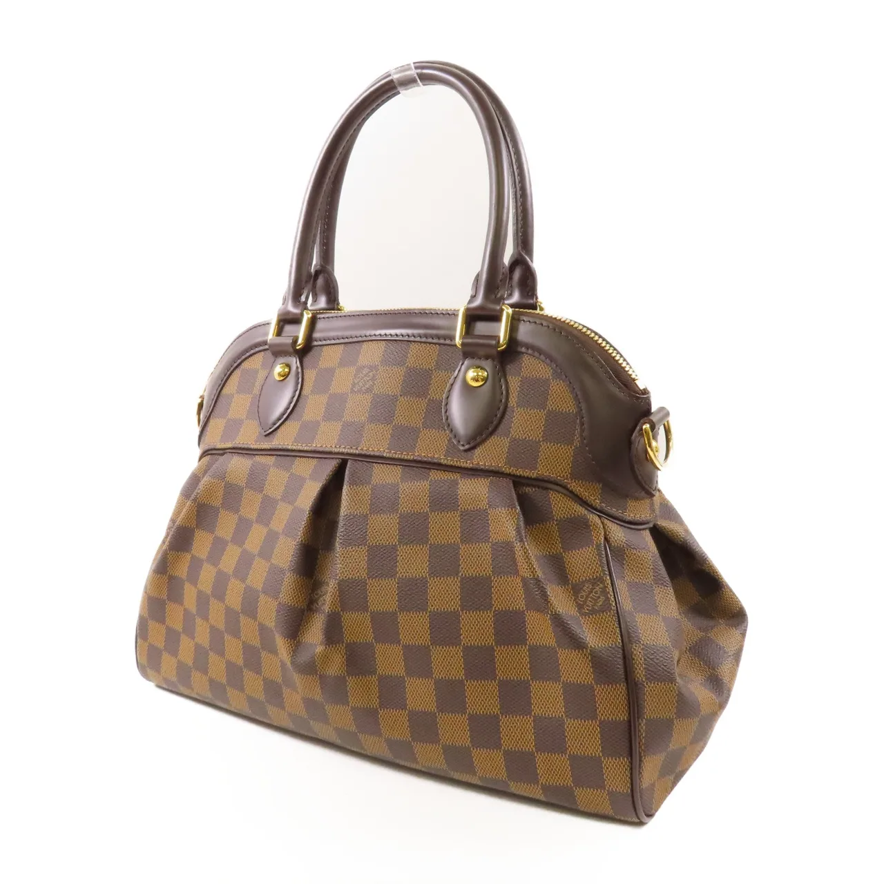 LOUIS VUITTON Trevi N51997 兩用包 塗層帆布 棕色 塗層帆布 中古品A - 縮圖 2