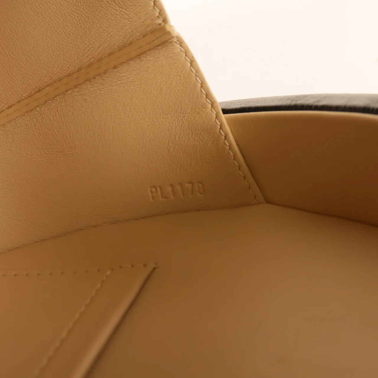 LOUIS VUITTON Petite Boite Chapeau M51481 兩用包 塗層帆布 黑色 / Leopard print 塗層帆布 中古品A - 縮圖 7