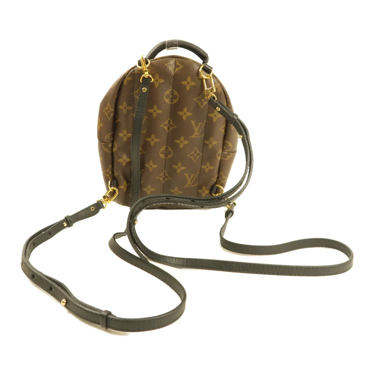 LOUIS VUITTON Palm Springs M44873 背包 塗層帆布 棕色 塗層帆布 中古品A - 縮圖 2