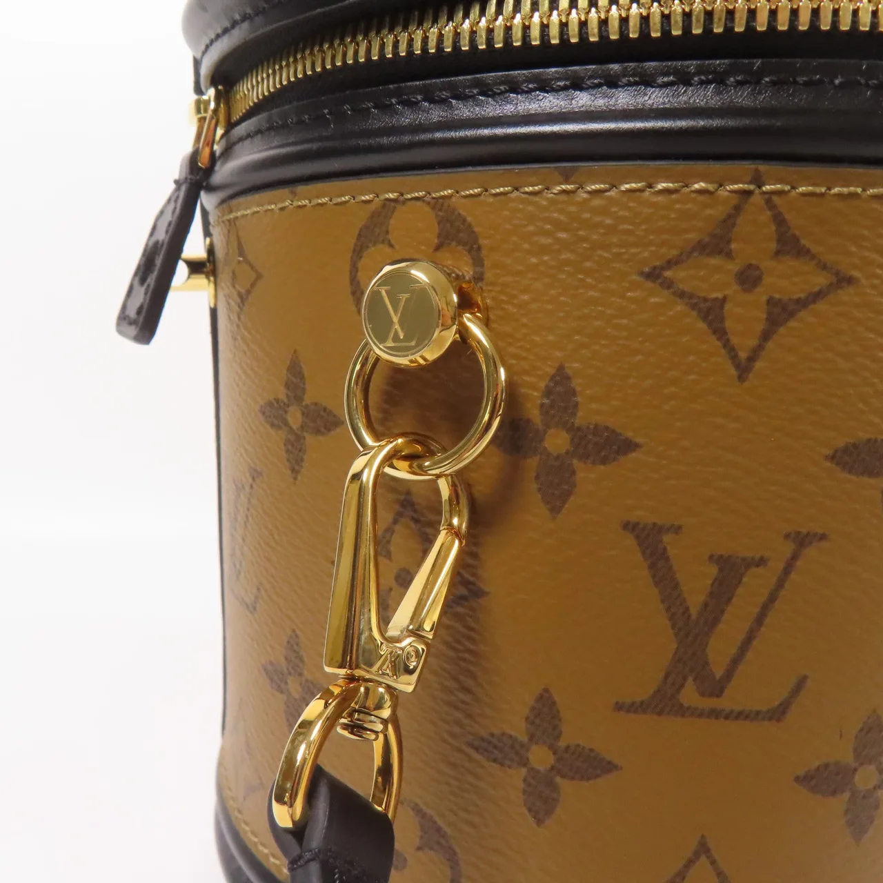 LOUIS VUITTON Cannes M43986 兩用包 塗層帆布 棕色 塗層帆布 中古品A - 縮圖 8