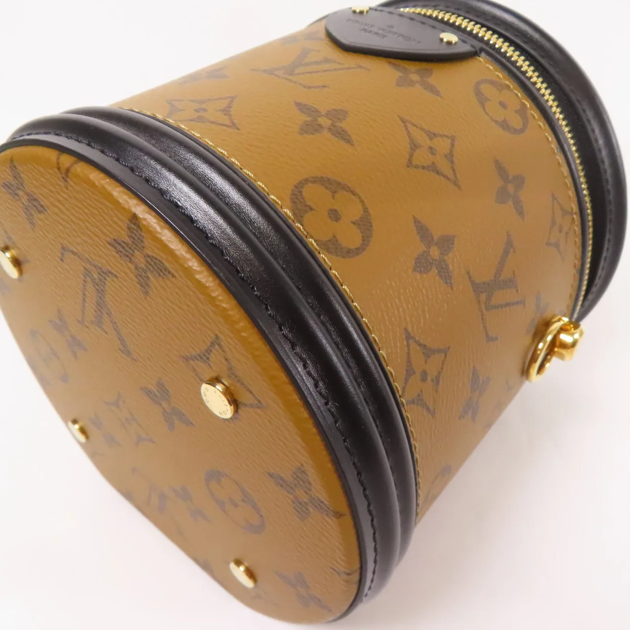 LOUIS VUITTON Cannes M43986 兩用包 塗層帆布 棕色 塗層帆布 中古品A - 縮圖 13