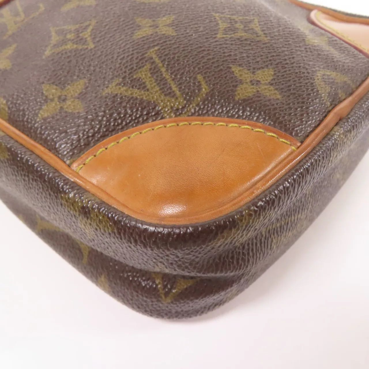 LOUIS VUITTON Danube M45266 肩背包 塗層帆布 棕色 / Brown 塗層帆布 中古品C - 縮圖 10