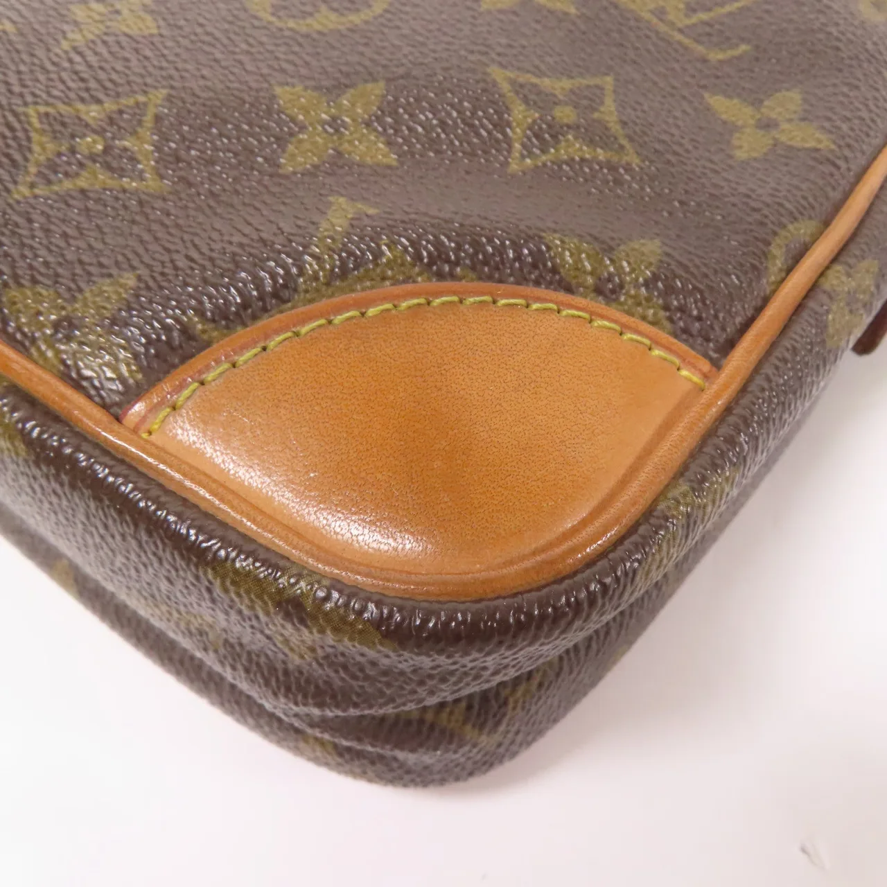 LOUIS VUITTON Danube M45266 肩背包 塗層帆布 棕色 / Brown 塗層帆布 中古品C - 縮圖 13