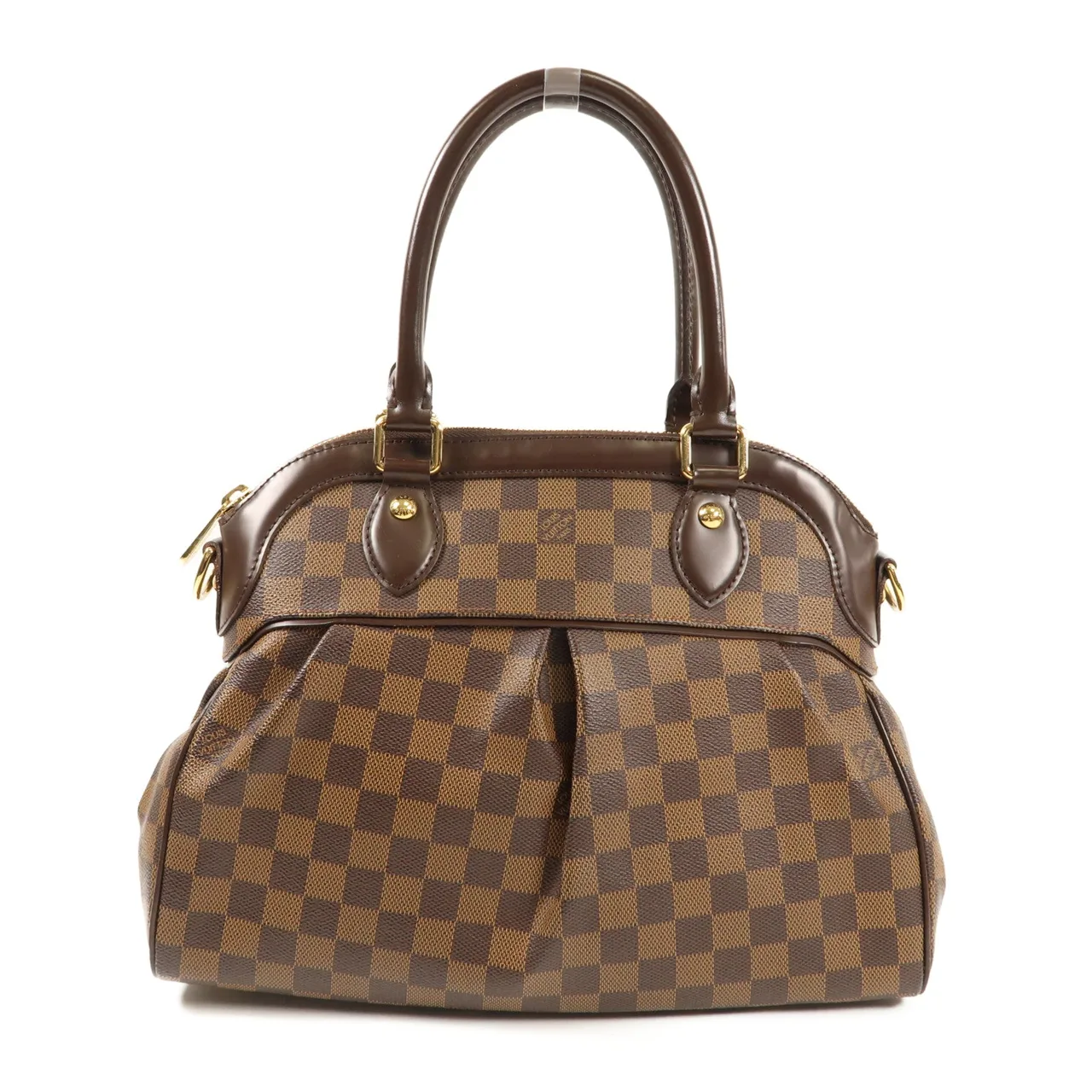 LOUIS VUITTON Trevi N51997 兩用包 塗層帆布 棕色 / Brown 塗層帆布 中古品A - 縮圖 2