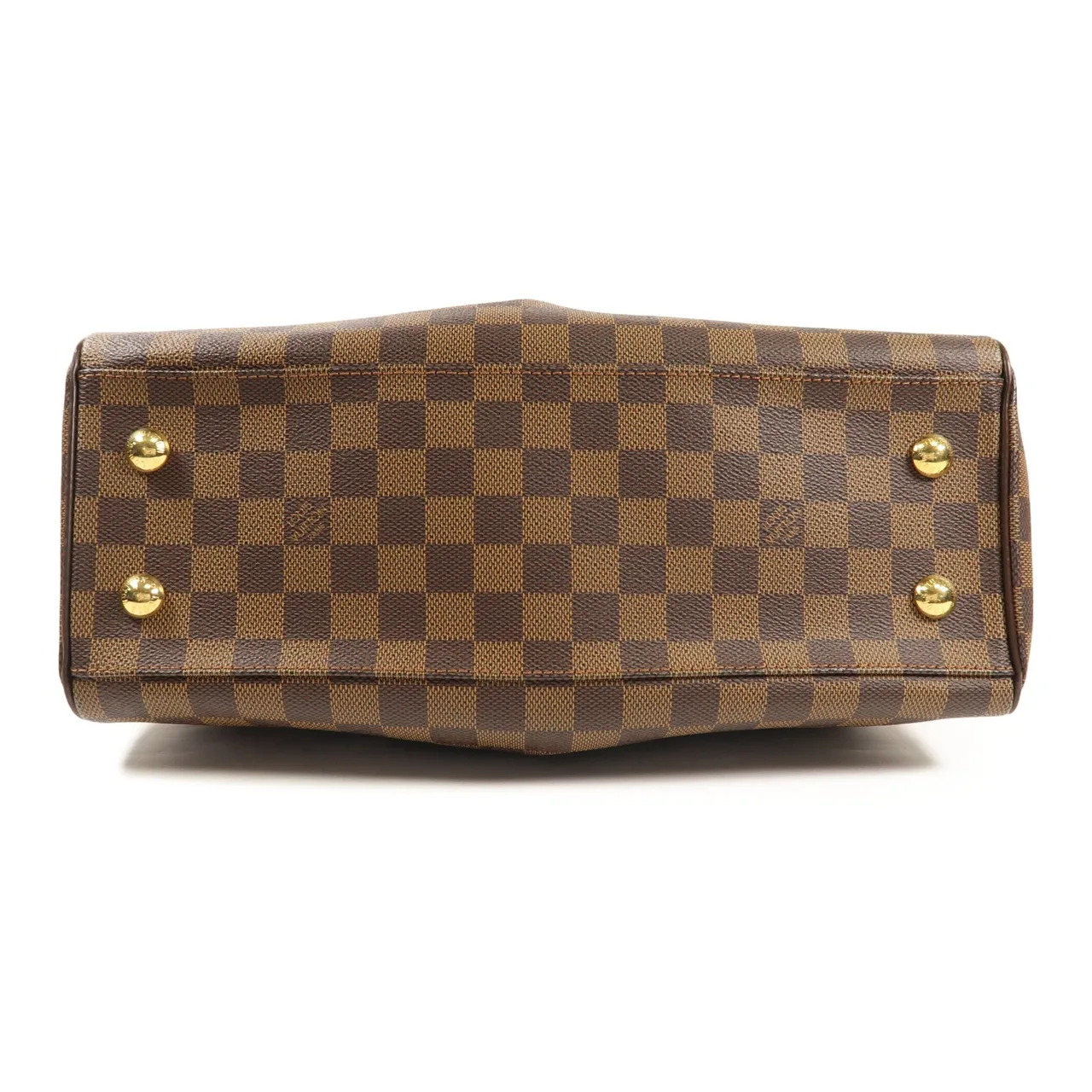 LOUIS VUITTON Trevi N51997 兩用包 塗層帆布 棕色 / Brown 塗層帆布 中古品A - 縮圖 4