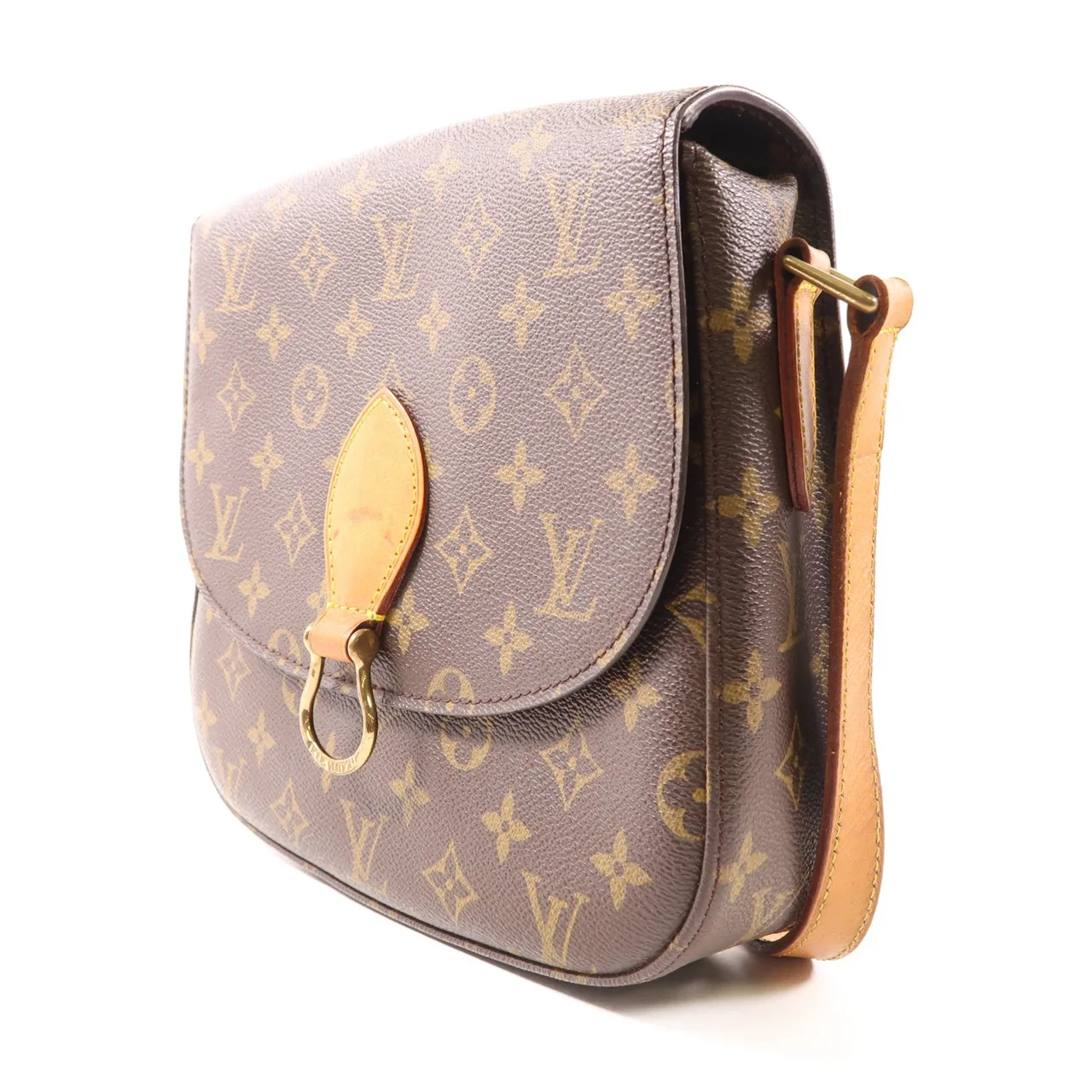 LOUIS VUITTON M51242 肩背包 塗層帆布 棕色 塗層帆布 中古品C - 縮圖 3