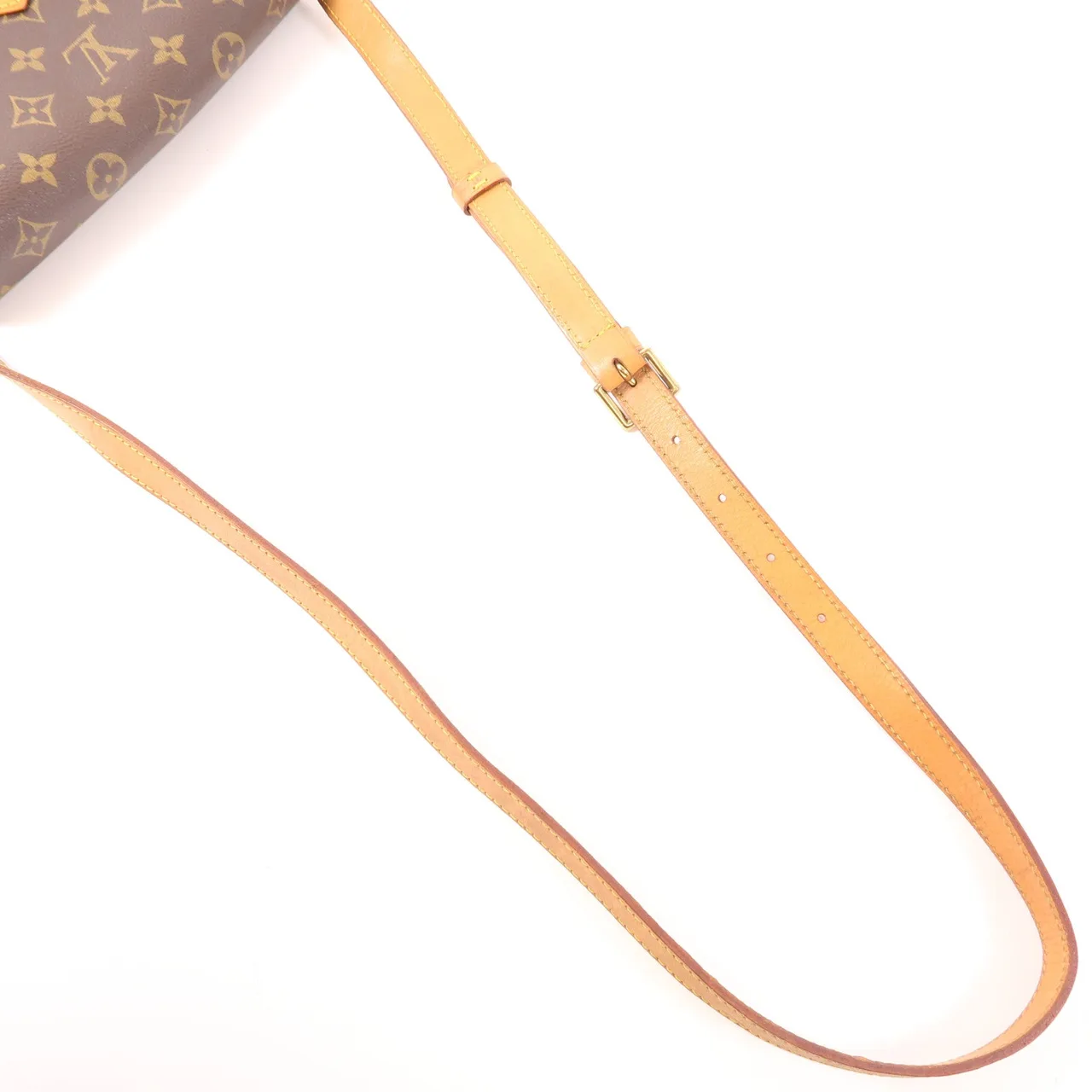 LOUIS VUITTON M51242 肩背包 塗層帆布 棕色 塗層帆布 中古品C - 縮圖 5