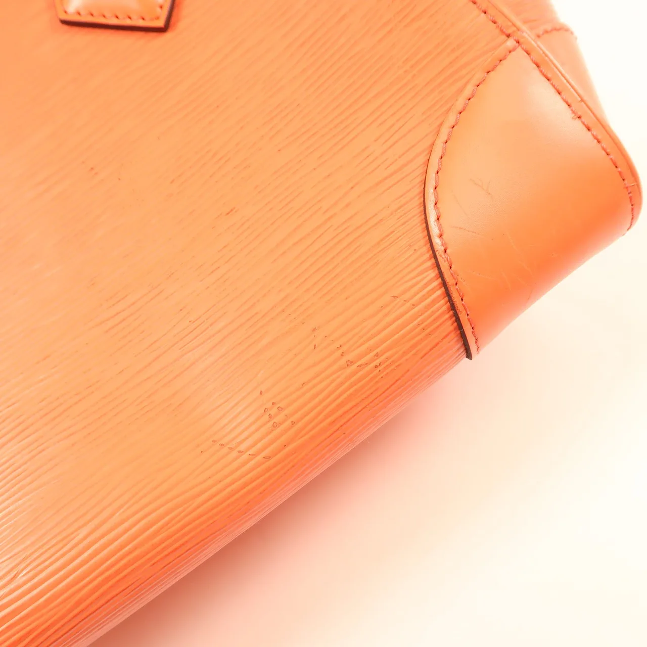 LOUIS VUITTON M9461E 兩用包 牛皮 橘色 牛皮 中古品B - 縮圖 11