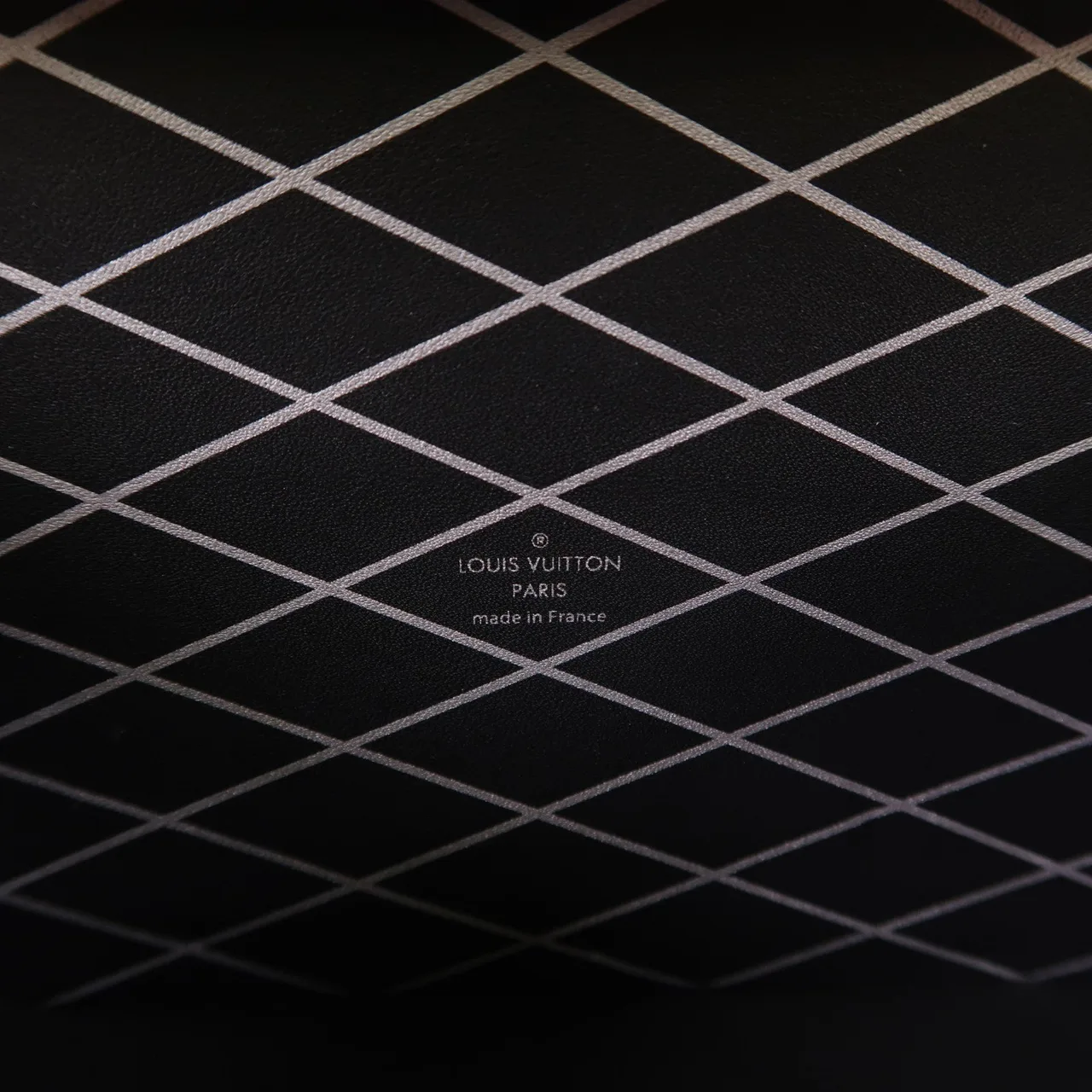 LOUIS VUITTON Petite Malle 肩背包 牛皮 黑色 牛皮 中古品A - 縮圖 14