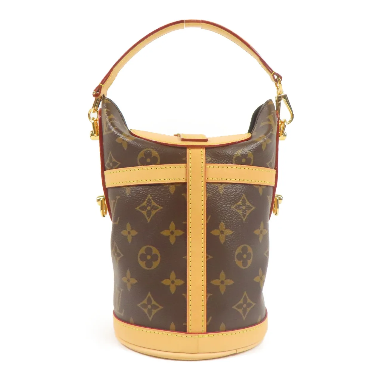LOUIS VUITTON Duffle M43587 兩用包 塗層帆布 棕色 塗層帆布 中古品A - 縮圖 2
