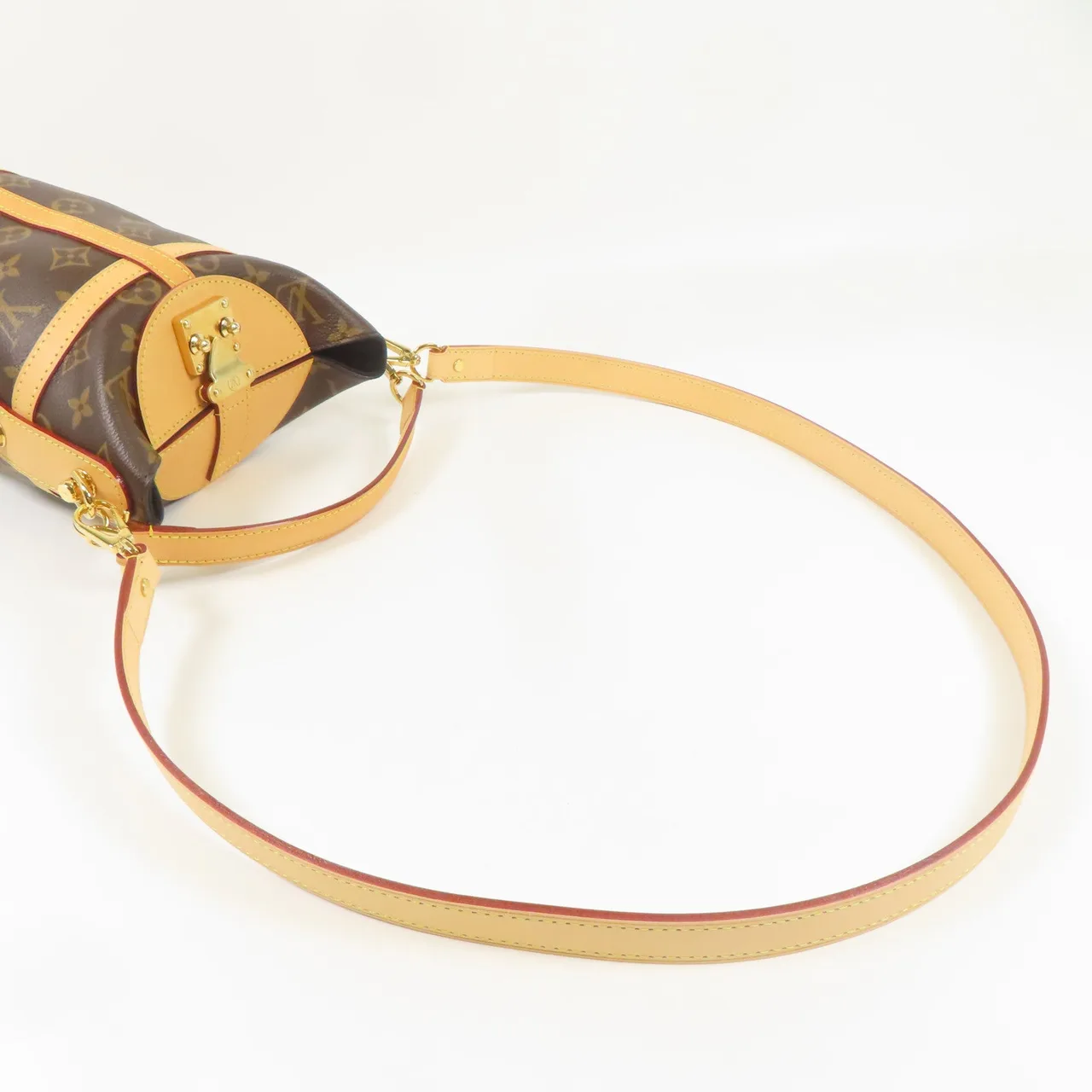 LOUIS VUITTON Duffle M43587 兩用包 塗層帆布 棕色 塗層帆布 中古品A - 縮圖 9