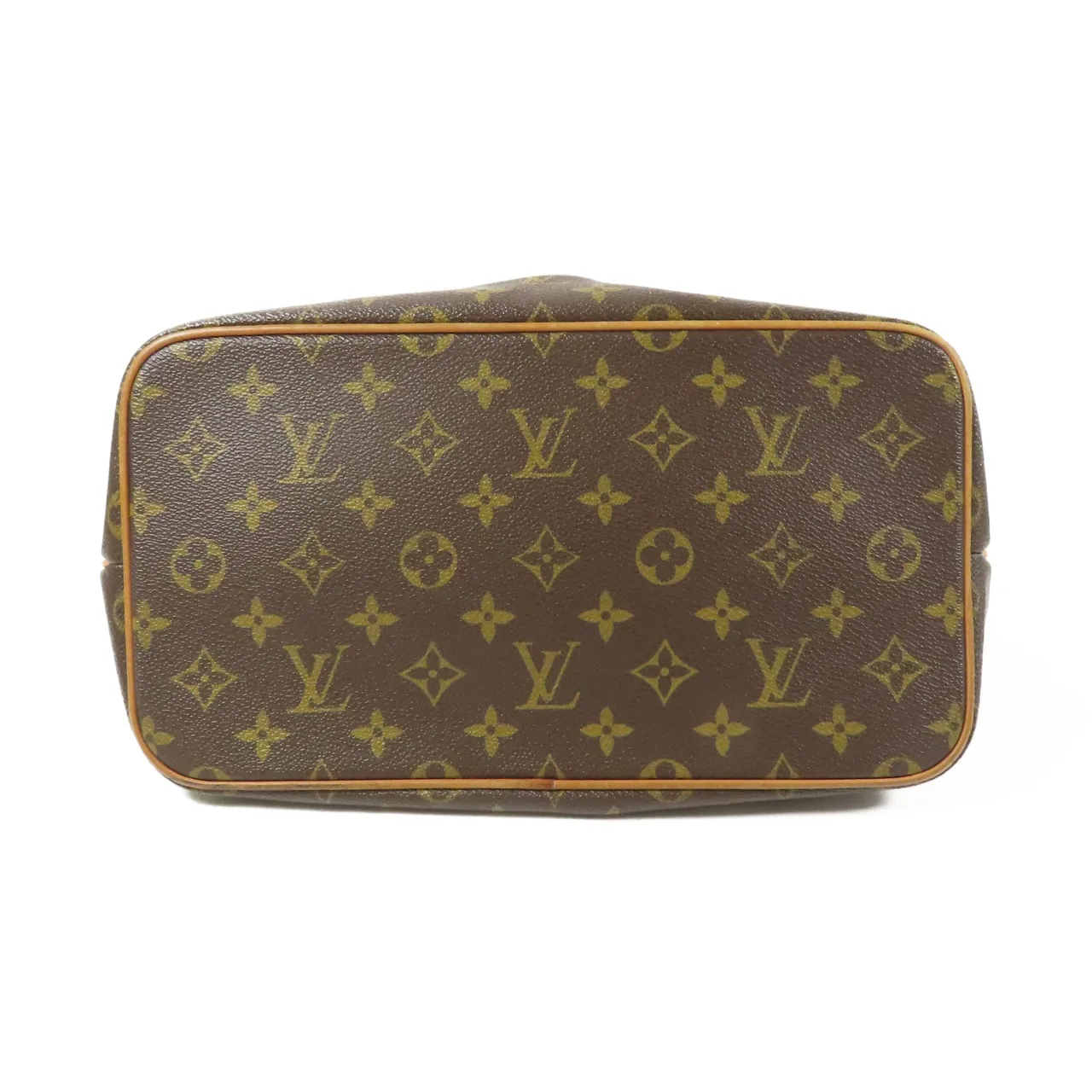 LOUIS VUITTON Palermo M40145 兩用包 塗層帆布 棕色 塗層帆布 中古品B - 縮圖 4