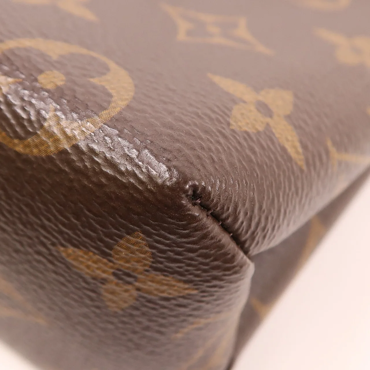 LOUIS VUITTON Locky M44141 兩用包 塗層帆布 棕色 / 黑色 塗層帆布 中古品C - 縮圖 8