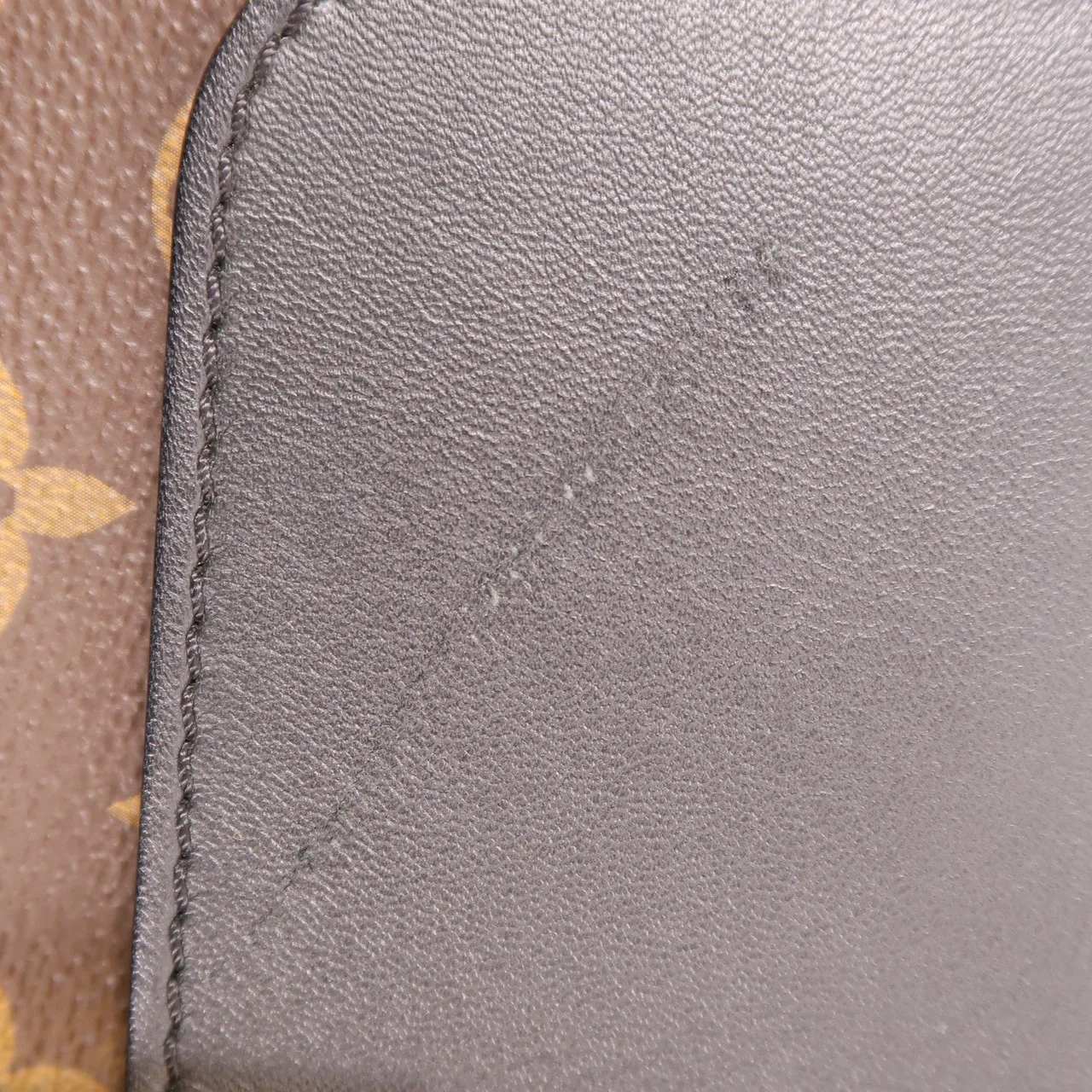 LOUIS VUITTON Locky M44141 兩用包 塗層帆布 棕色 / 黑色 塗層帆布 中古品C - 縮圖 13
