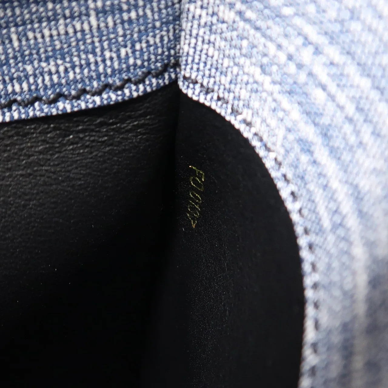 LOUIS VUITTON Steamer 兩用包 皮革 藍色 皮革 中古品A - 縮圖 7