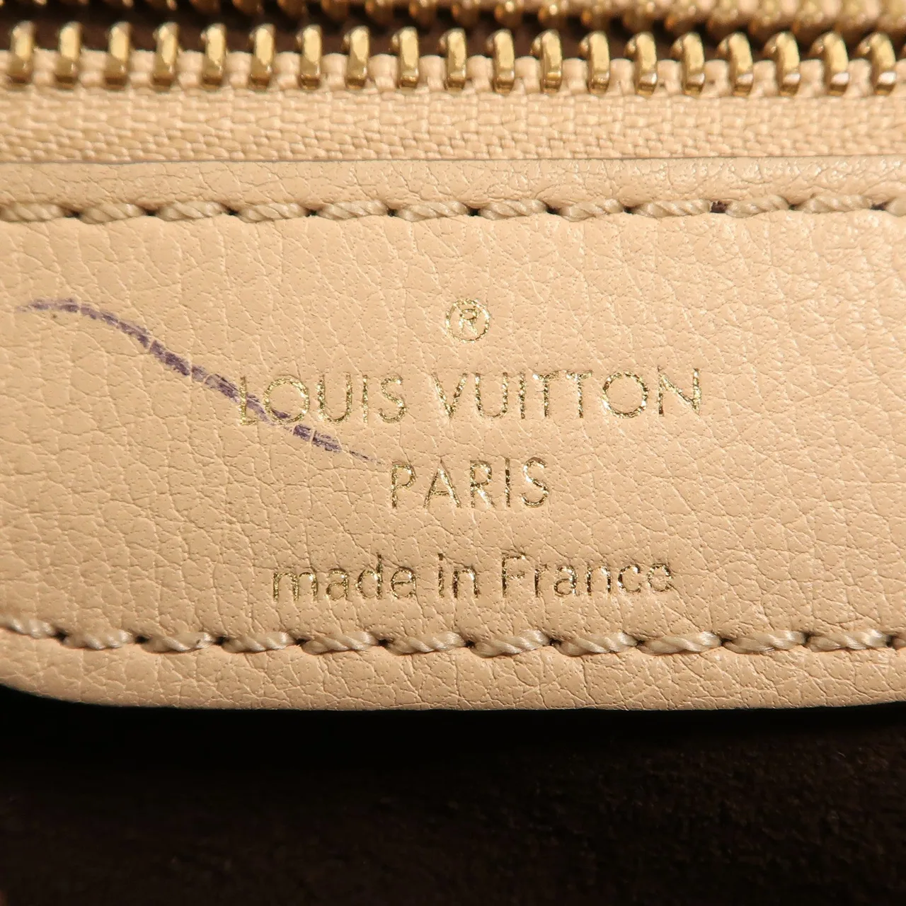 LOUIS VUITTON M93979 肩背包 牛皮 棕色 / Light Brown 牛皮 中古品B - 縮圖 6