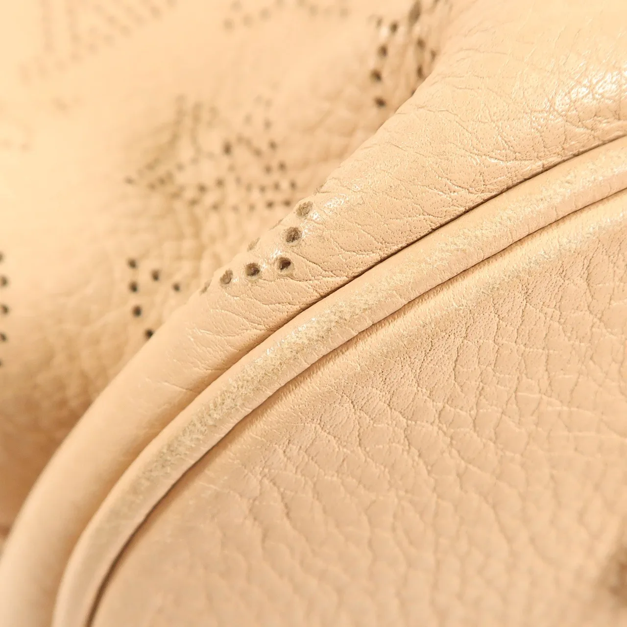 LOUIS VUITTON M93979 肩背包 牛皮 棕色 / Light Brown 牛皮 中古品B - 縮圖 11