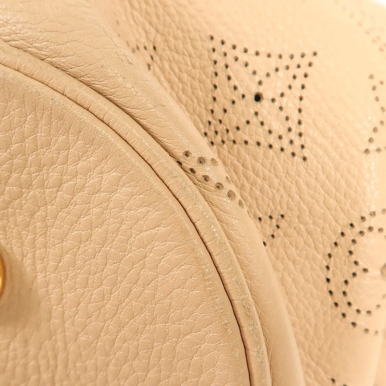 LOUIS VUITTON M93979 肩背包 牛皮 棕色 / Light Brown 牛皮 中古品B - 縮圖 12