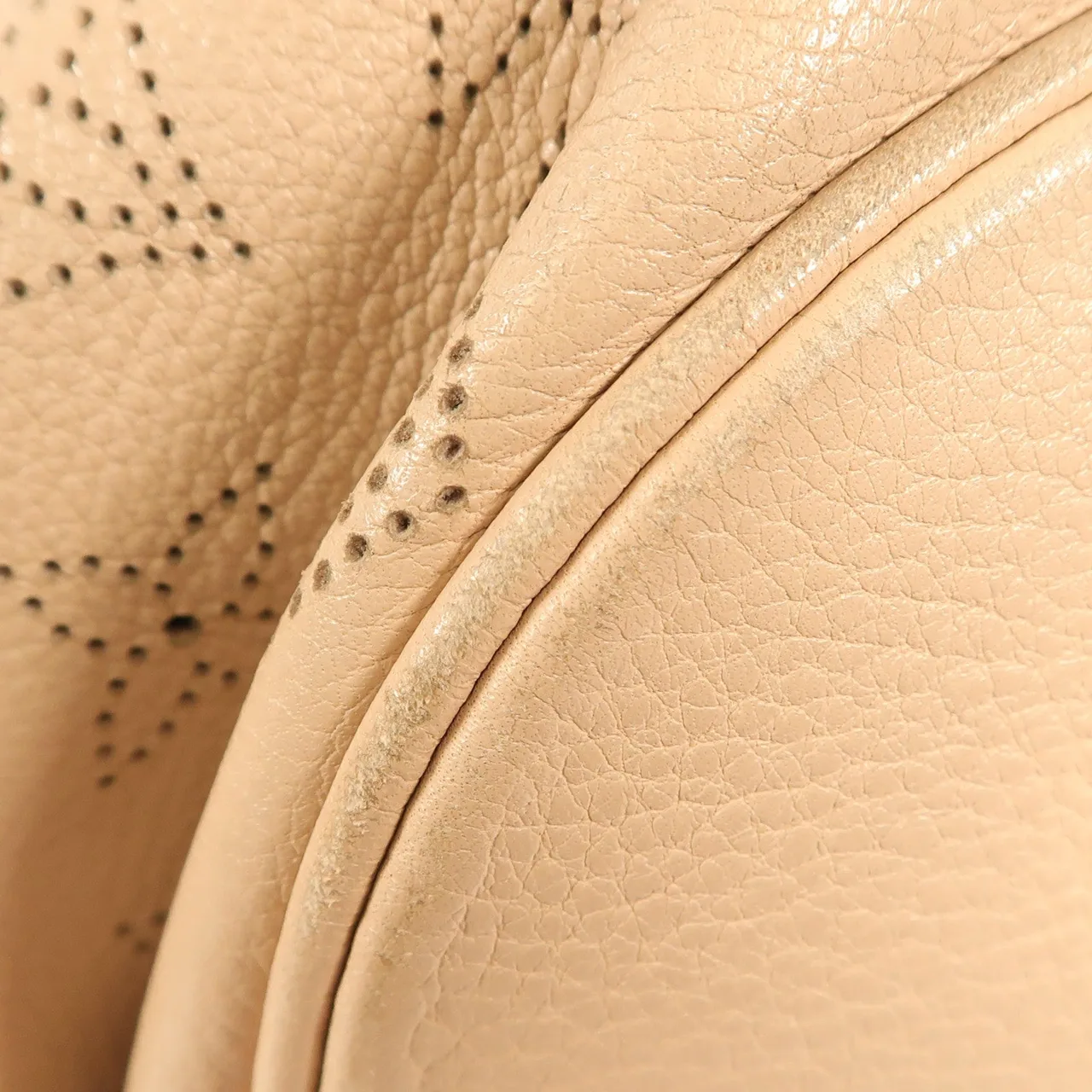 LOUIS VUITTON M93979 肩背包 牛皮 棕色 / Light Brown 牛皮 中古品B - 縮圖 13