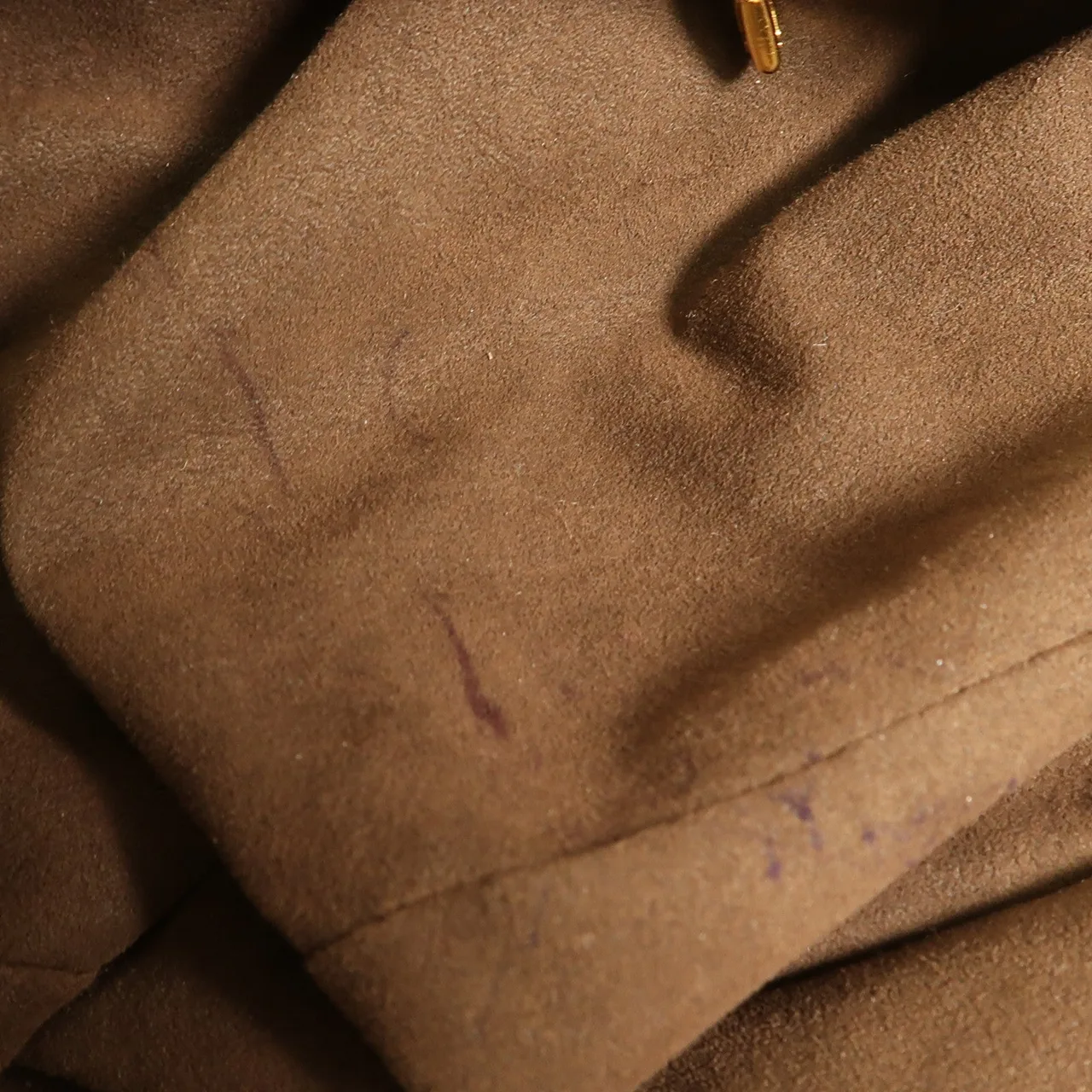 LOUIS VUITTON M93979 肩背包 牛皮 棕色 / Light Brown 牛皮 中古品B - 縮圖 15