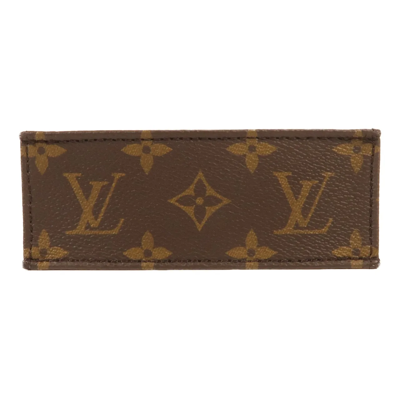 LOUIS VUITTON Petit Sac Plat M69442 兩用包 塗層帆布 棕色 塗層帆布 中古品A - 縮圖 4