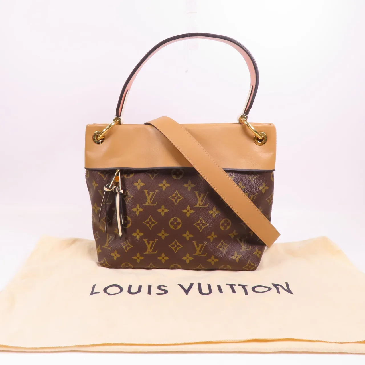 LOUIS VUITTON Tuileries M44272 兩用包 塗層帆布 棕色 塗層帆布 中古品A - 縮圖 19