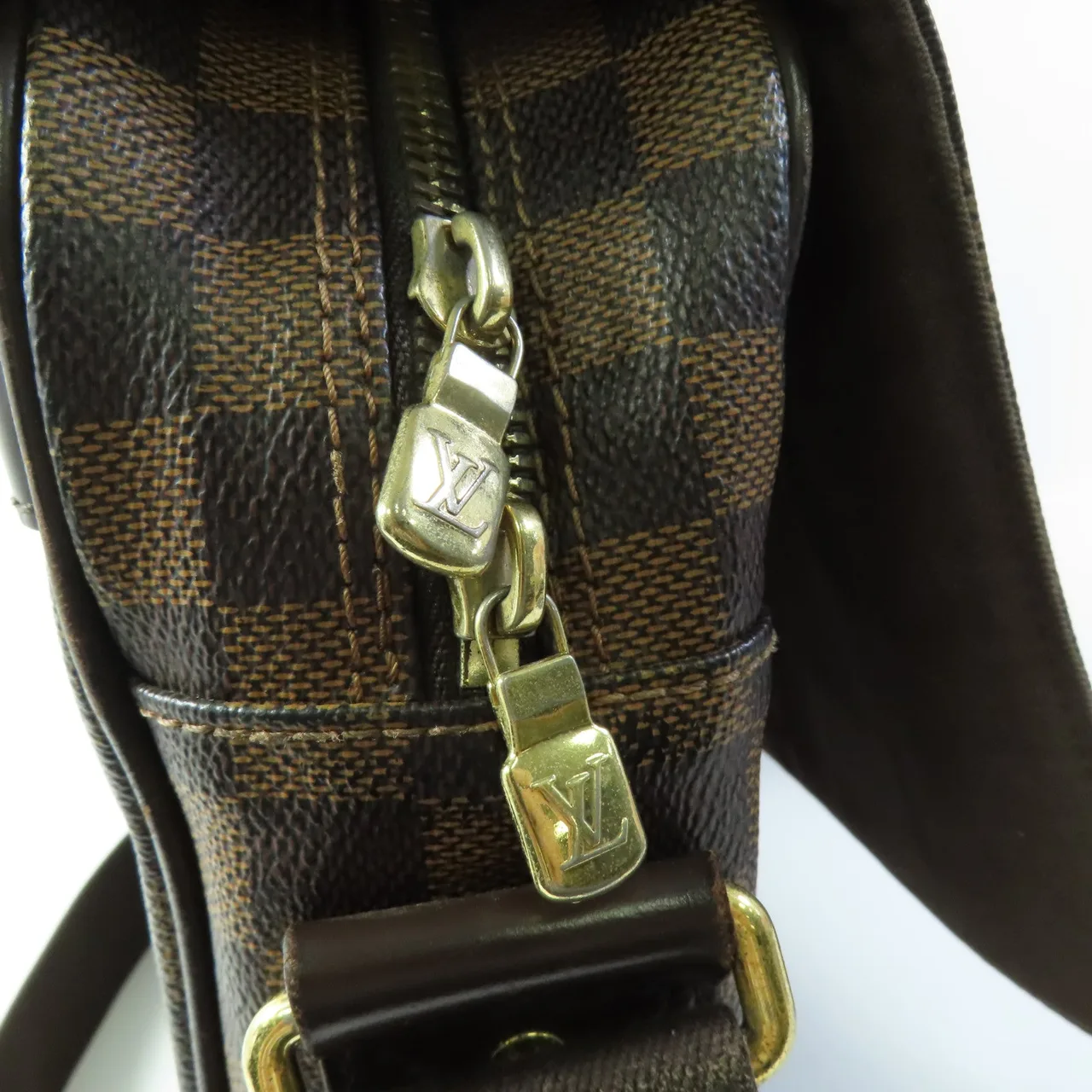 LOUIS VUITTON N41149 肩背包 塗層帆布 棕色 塗層帆布 中古品B - 縮圖 6