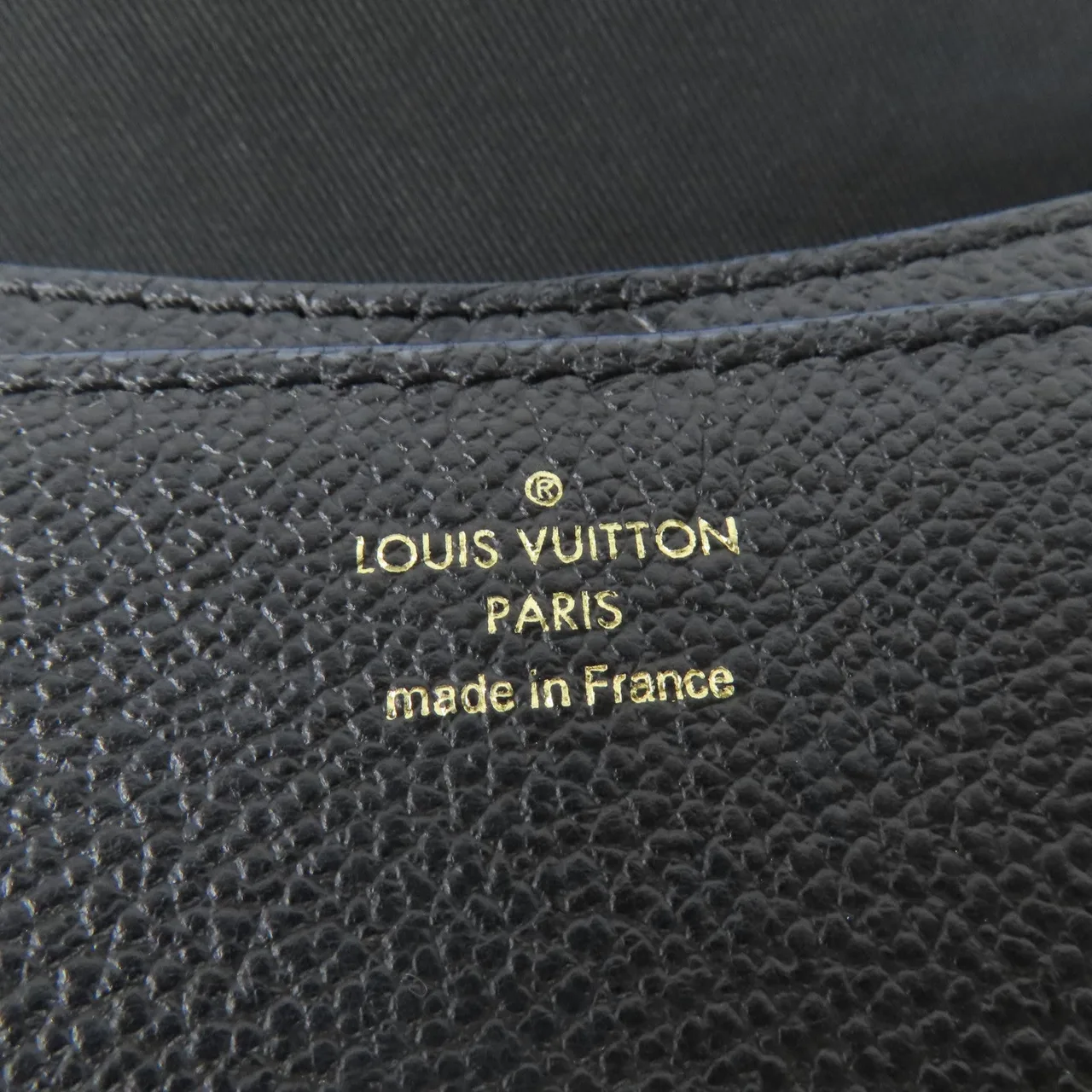 LOUIS VUITTON M43624 肩背包 牛皮 黑色 / Black 牛皮 中古品B - 縮圖 9