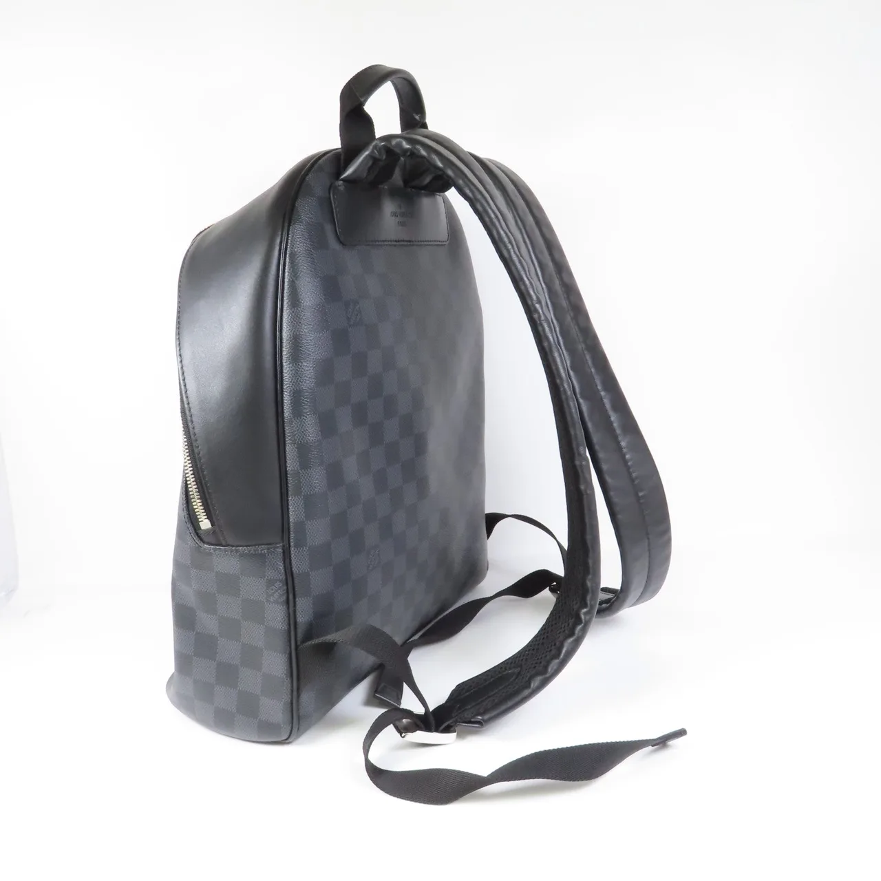 LOUIS VUITTON Josh N41473 背包 塗層帆布 黑色 塗層帆布 中古品A - 縮圖 6