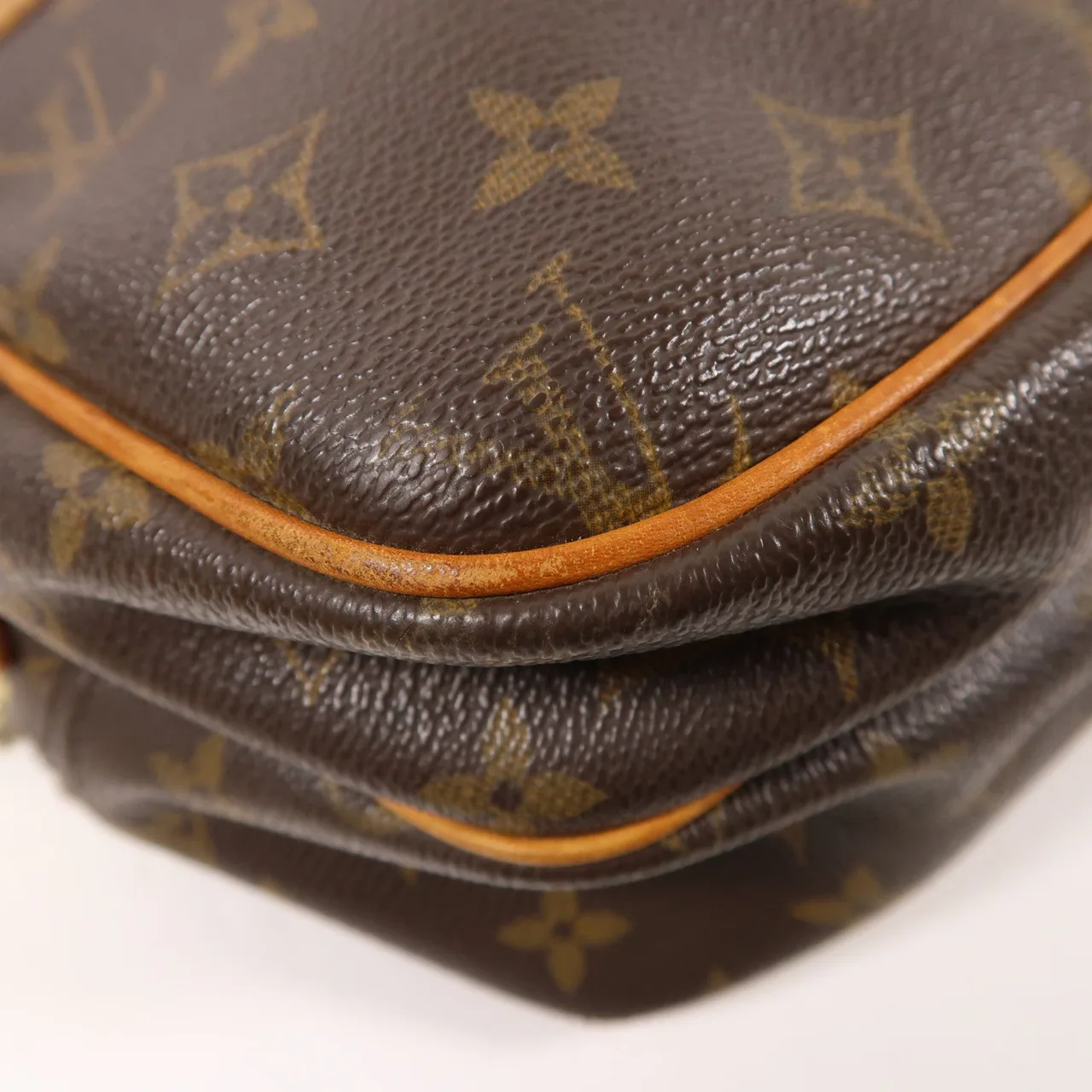 LOUIS VUITTON Reporter M45254 肩背包 塗層帆布 棕色 塗層帆布 中古品B - 縮圖 12